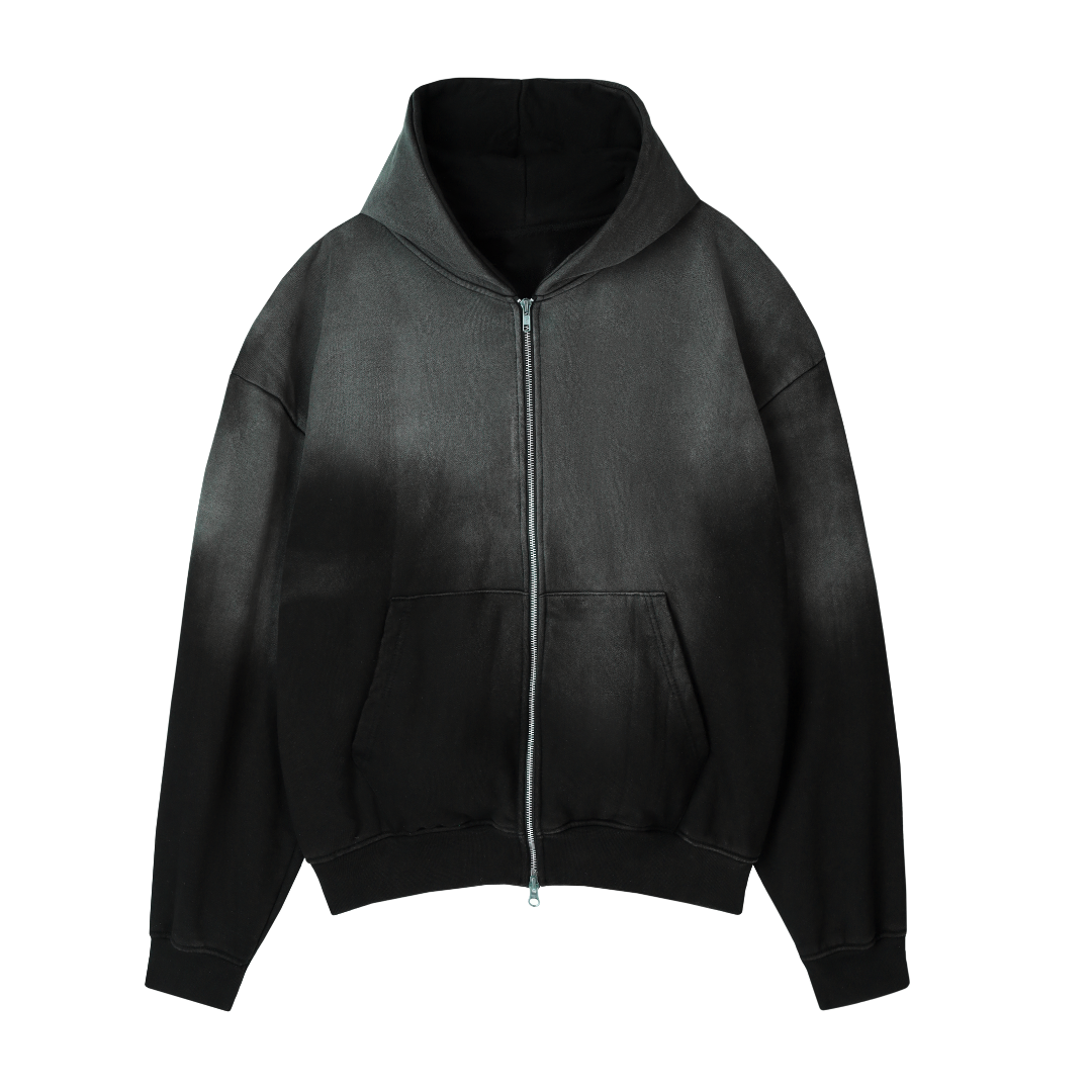 SE500T - Double Pigment Wash Double Zip (defect)