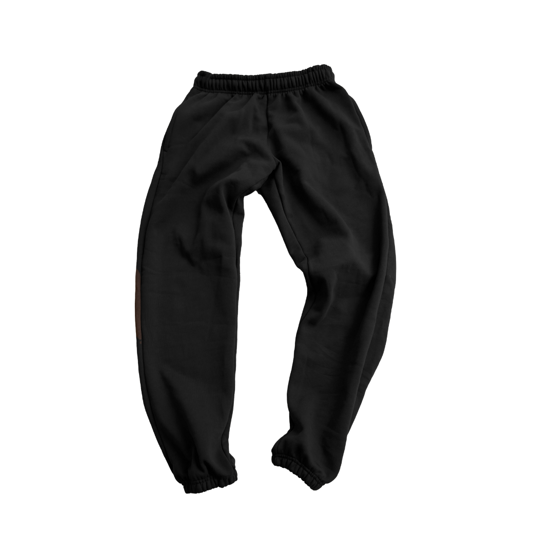 SE465 Oversized Sweat Pants Black (FACTORY BATCH SALE)