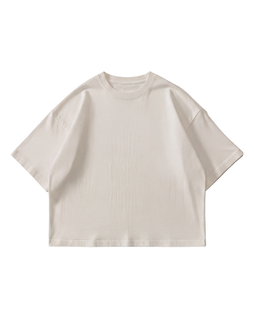 Heavy Oversized Tee, 310GSM Organic Cotton, Smokey Taupe
