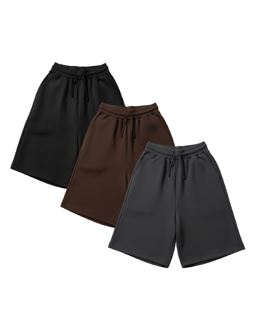 Z24 Baggy Athletic Shorts 3-Pack, Elemental Core colors