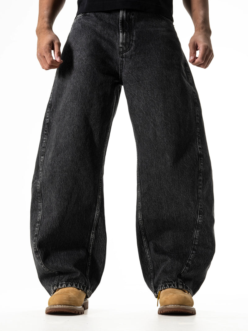 D01 · Basalt · 15 oz Organic Barrel Cut Denim (PREORDER)- NOV 15TH