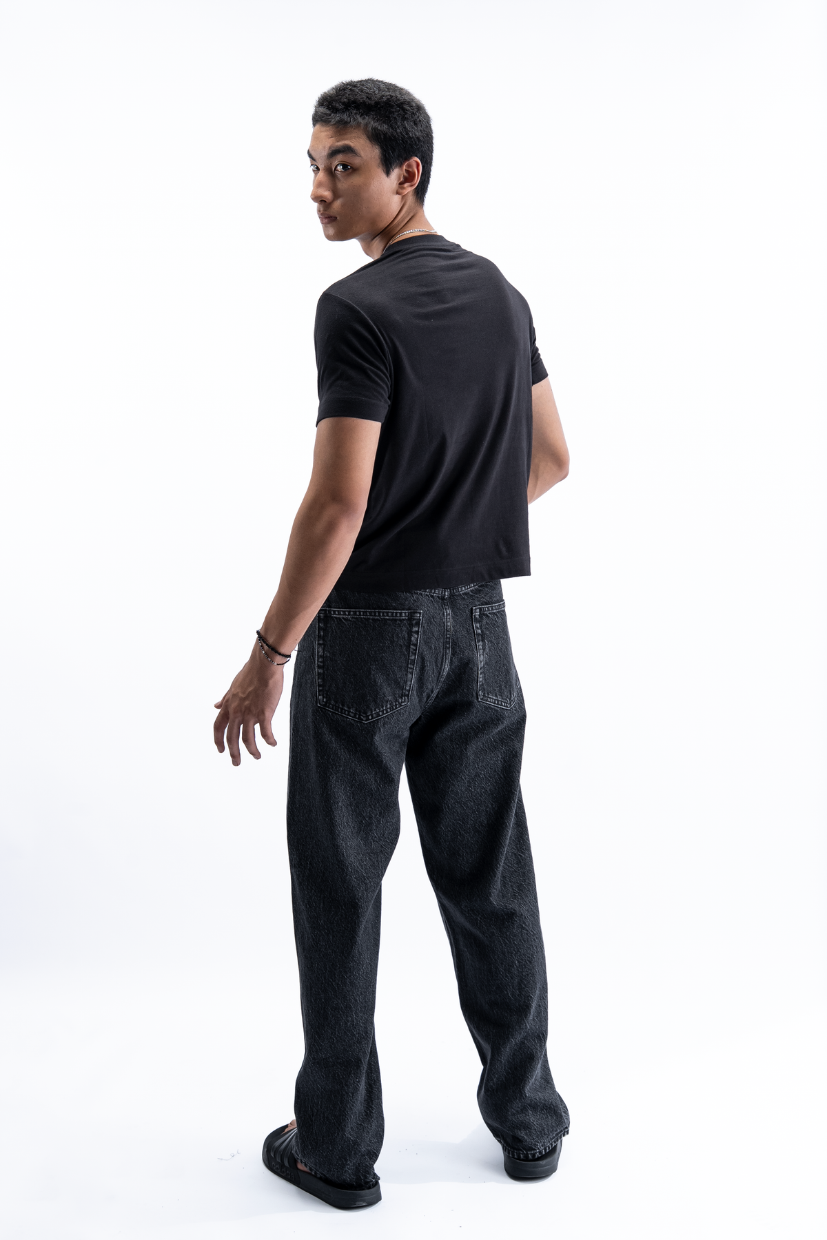 D02 · Basalt · 15 oz Organic Straight Cut Denim (PREORDER)- NOV. 15TH
