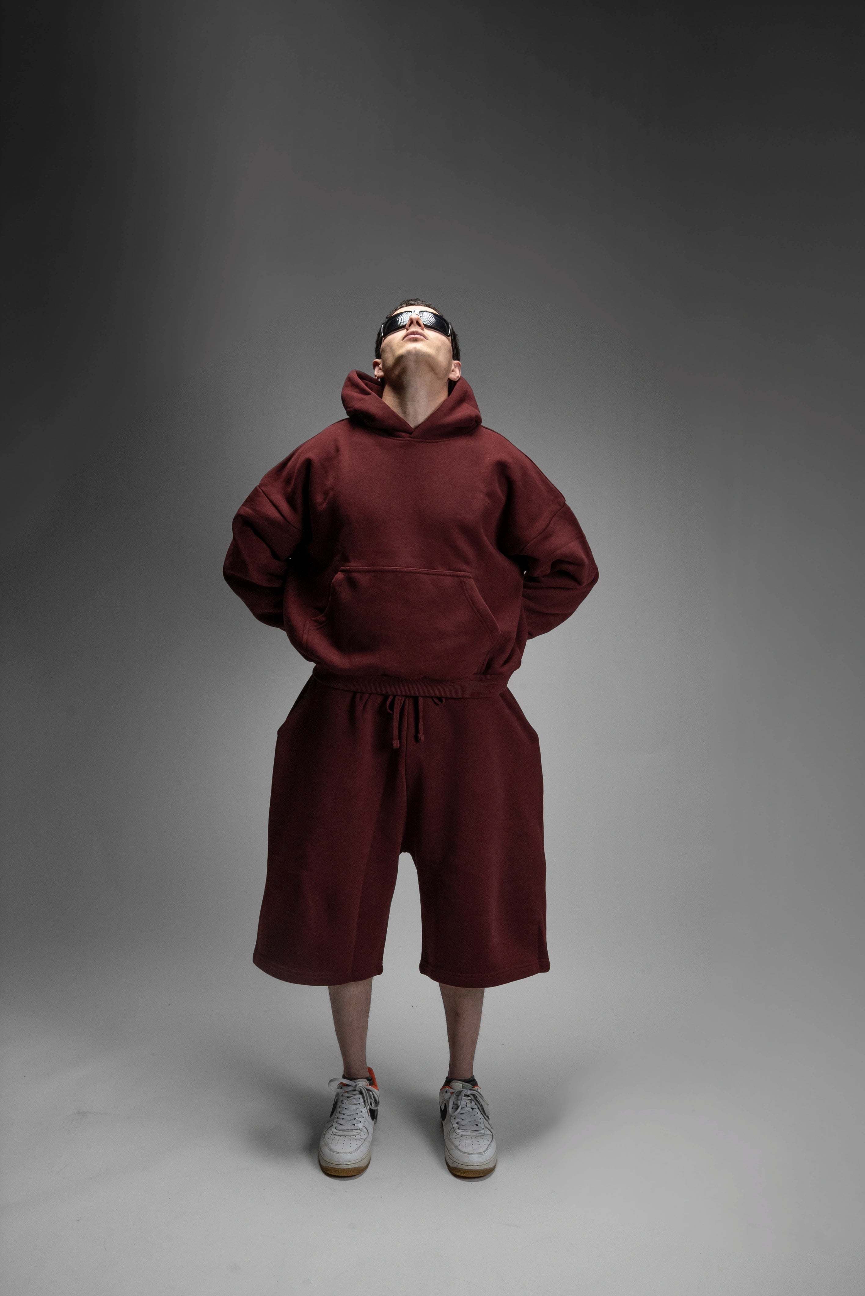 Z24 Baggy Athletic Shorts 530GSM Organic cotton, 3-Pack, Ember Trilogy colors [Pre-order}