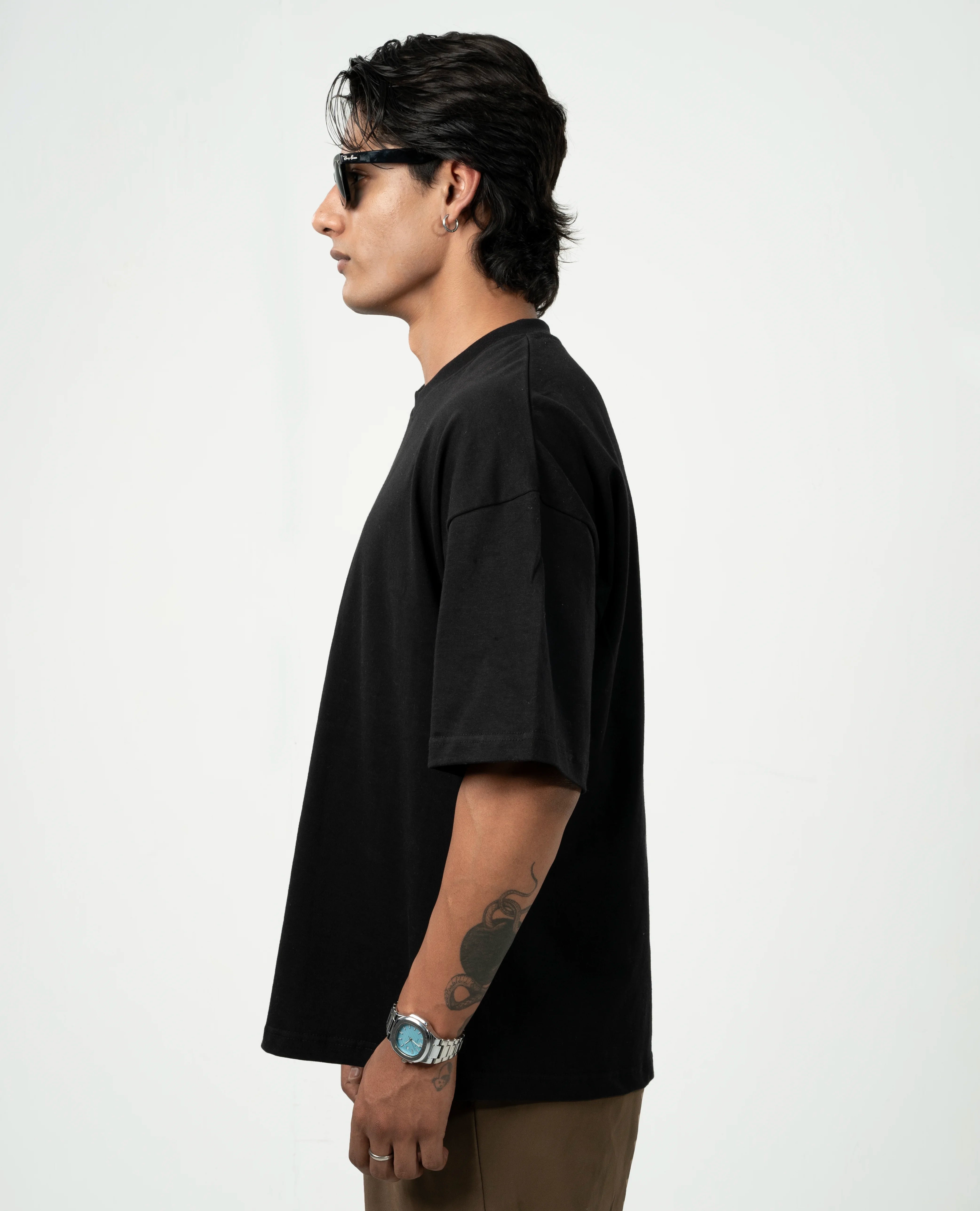 T32 Organic Heavy T-Shirt, Black