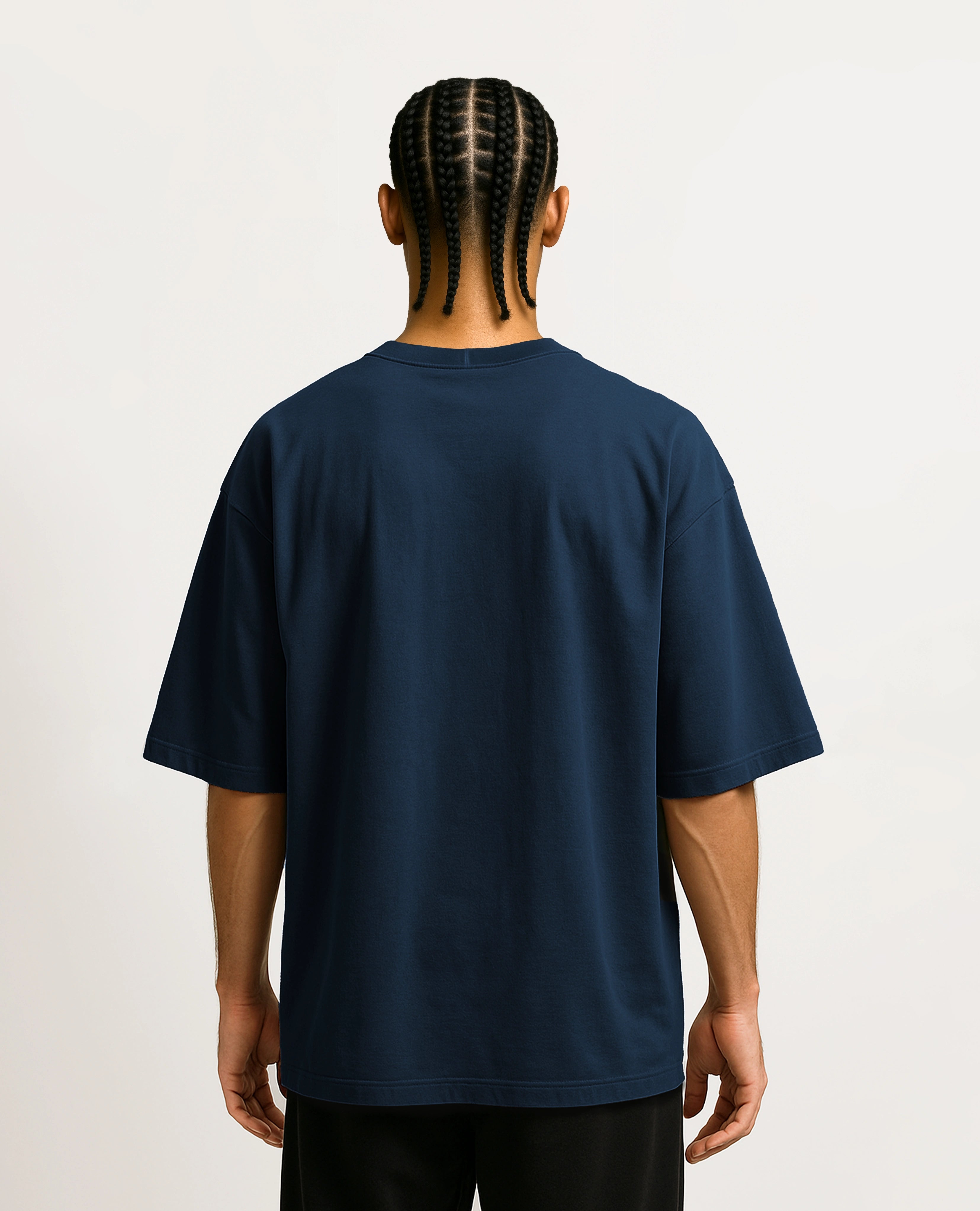 T32 Organic Heavy T-Shirt, Deep Navy Blue