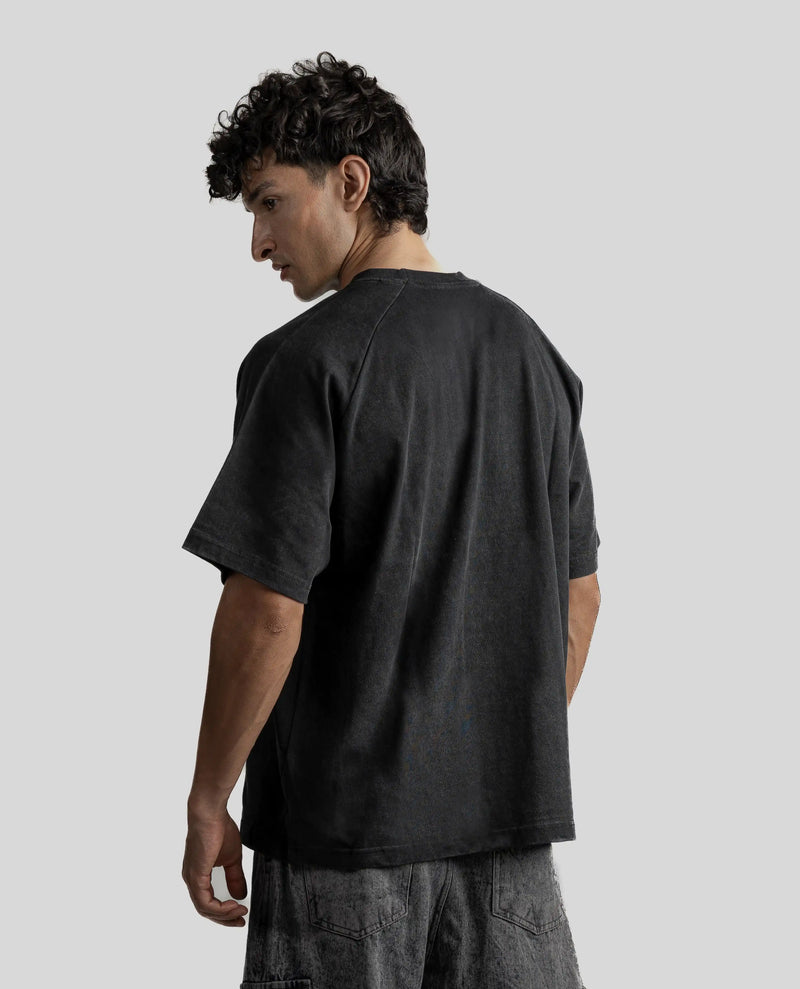 R32 Premium 220GSM Organic Cotton Raglan Tee – Vintage