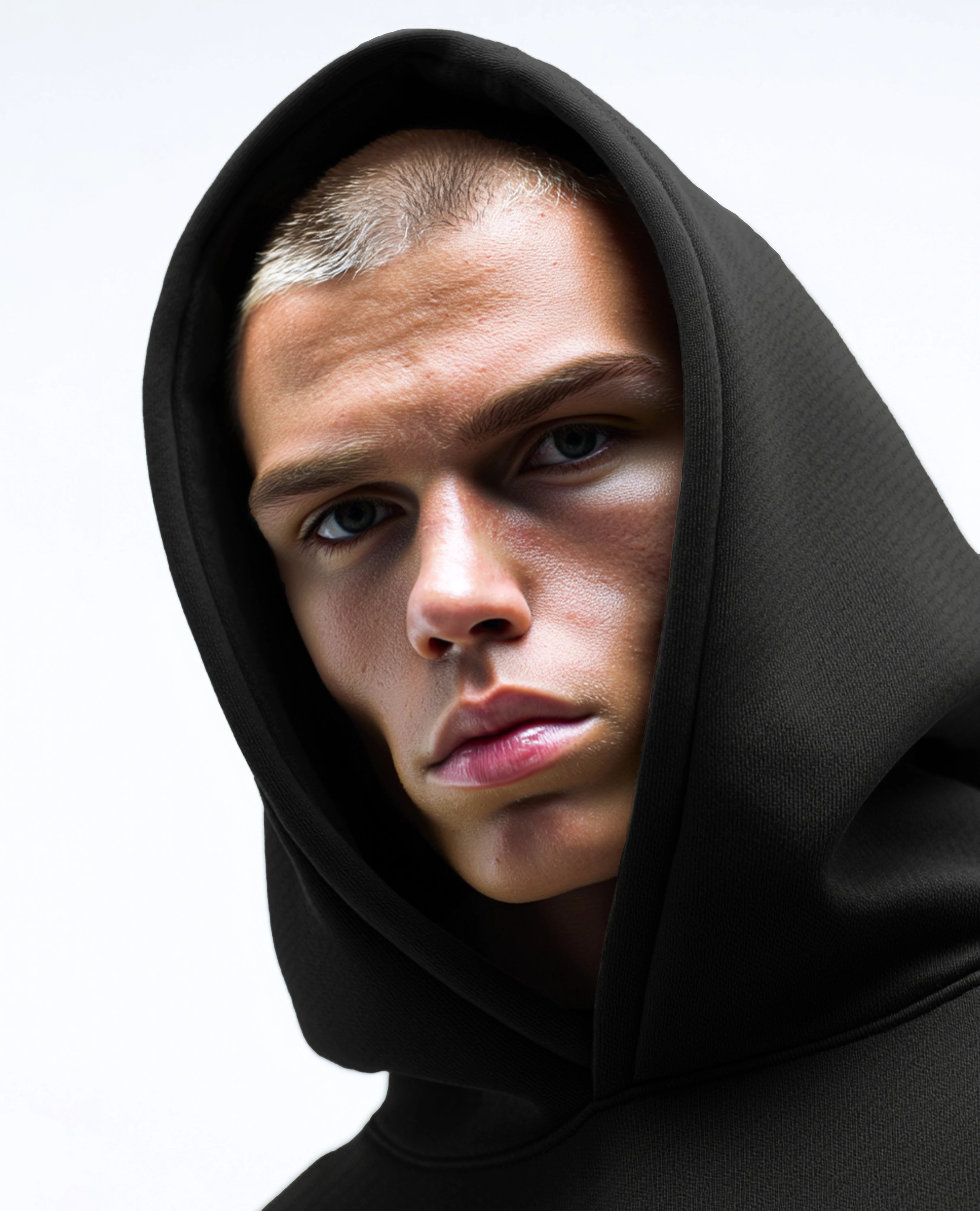 Y27 Ultra Heavy Organic Pull-Over, Midnight Black