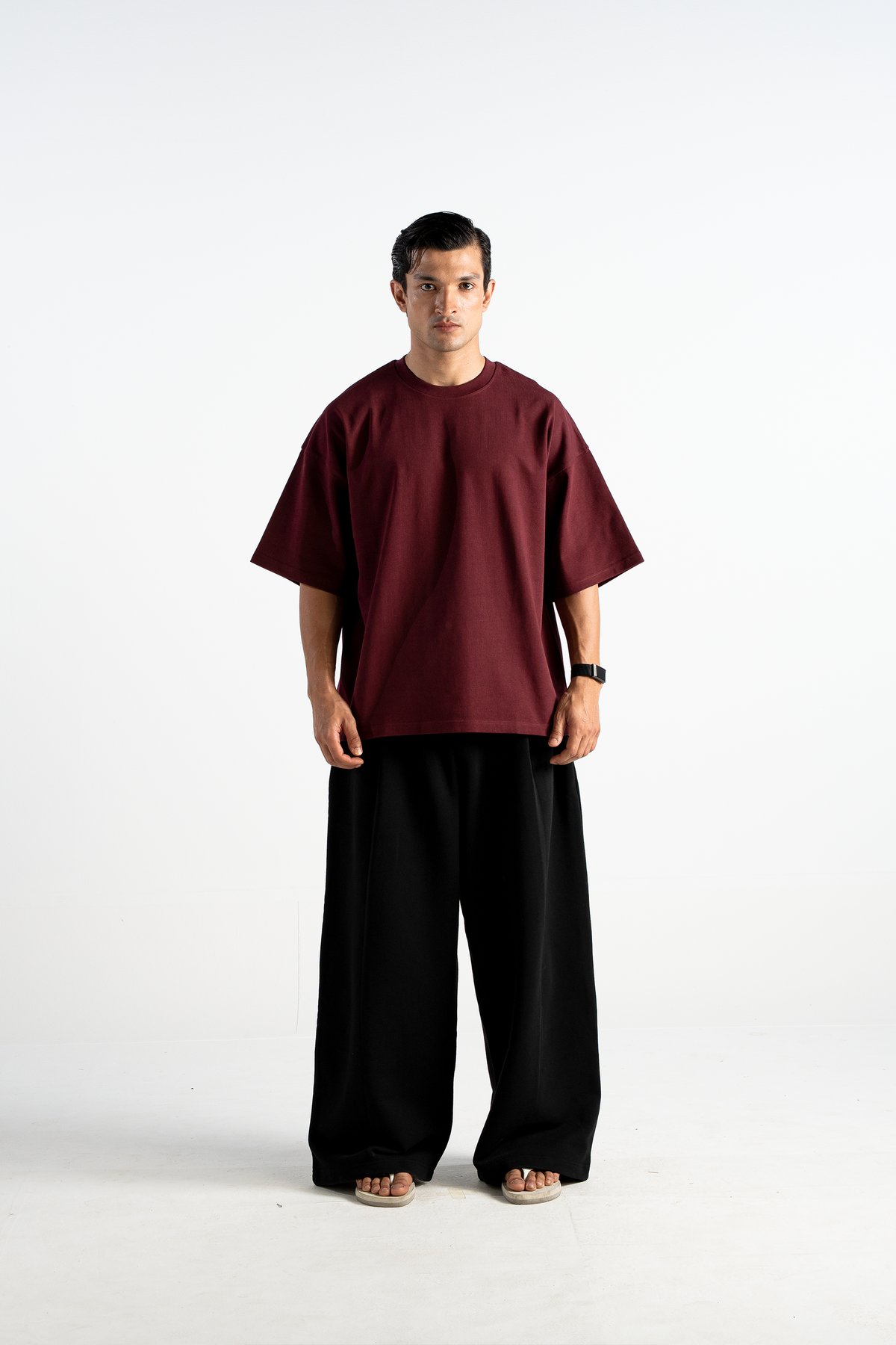 3-Pack Oversized Heavy Organic Tees, 310GSM, Mellow