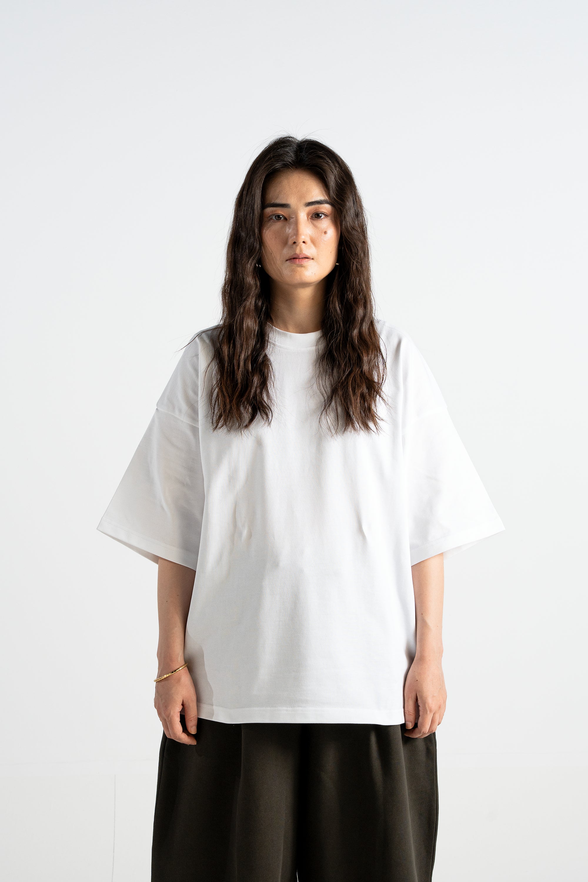 T32 Organic Heavy Oversized T-Shirt, White - 2026