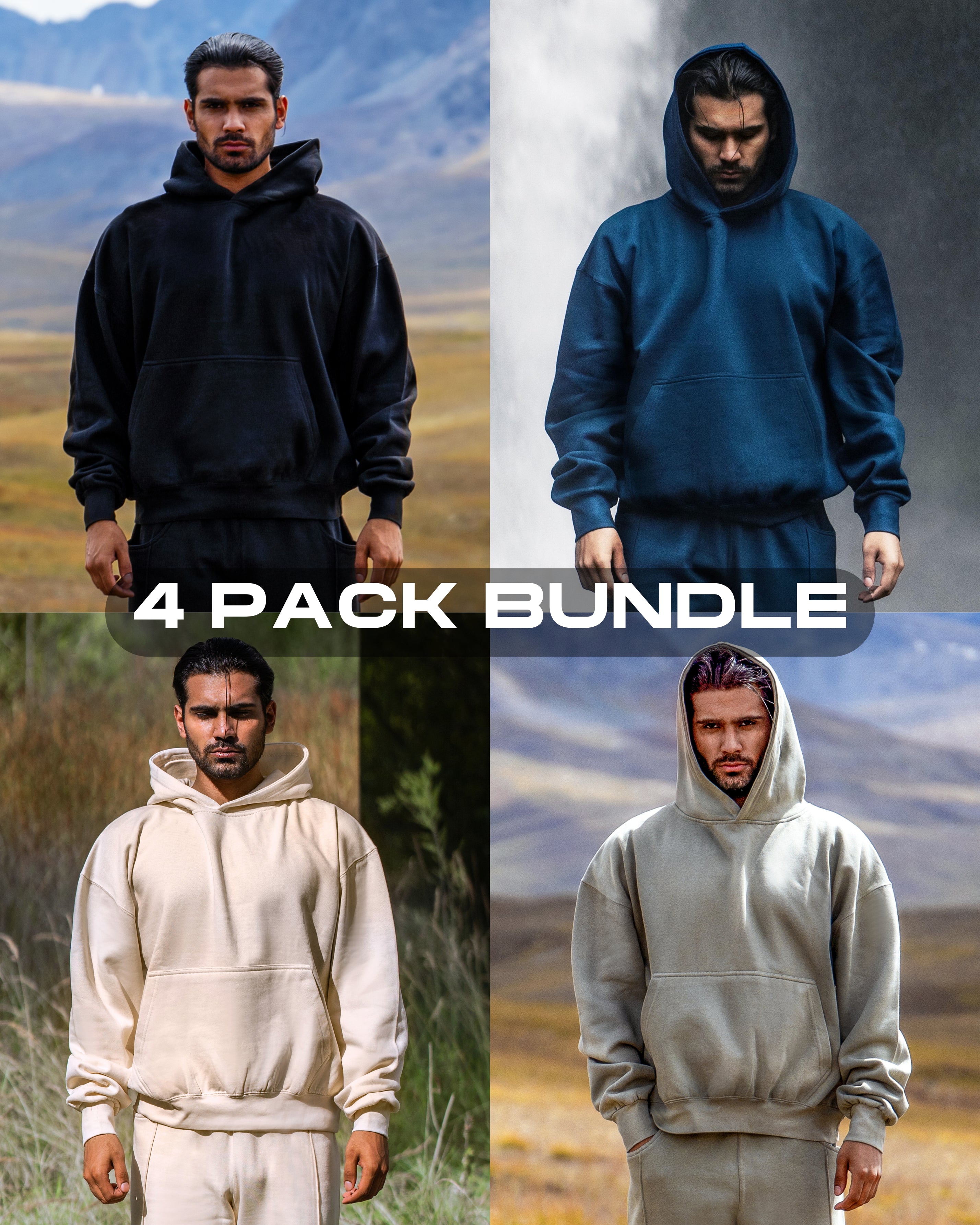 X27 Luxury Hoodie 4 Pack Bundle