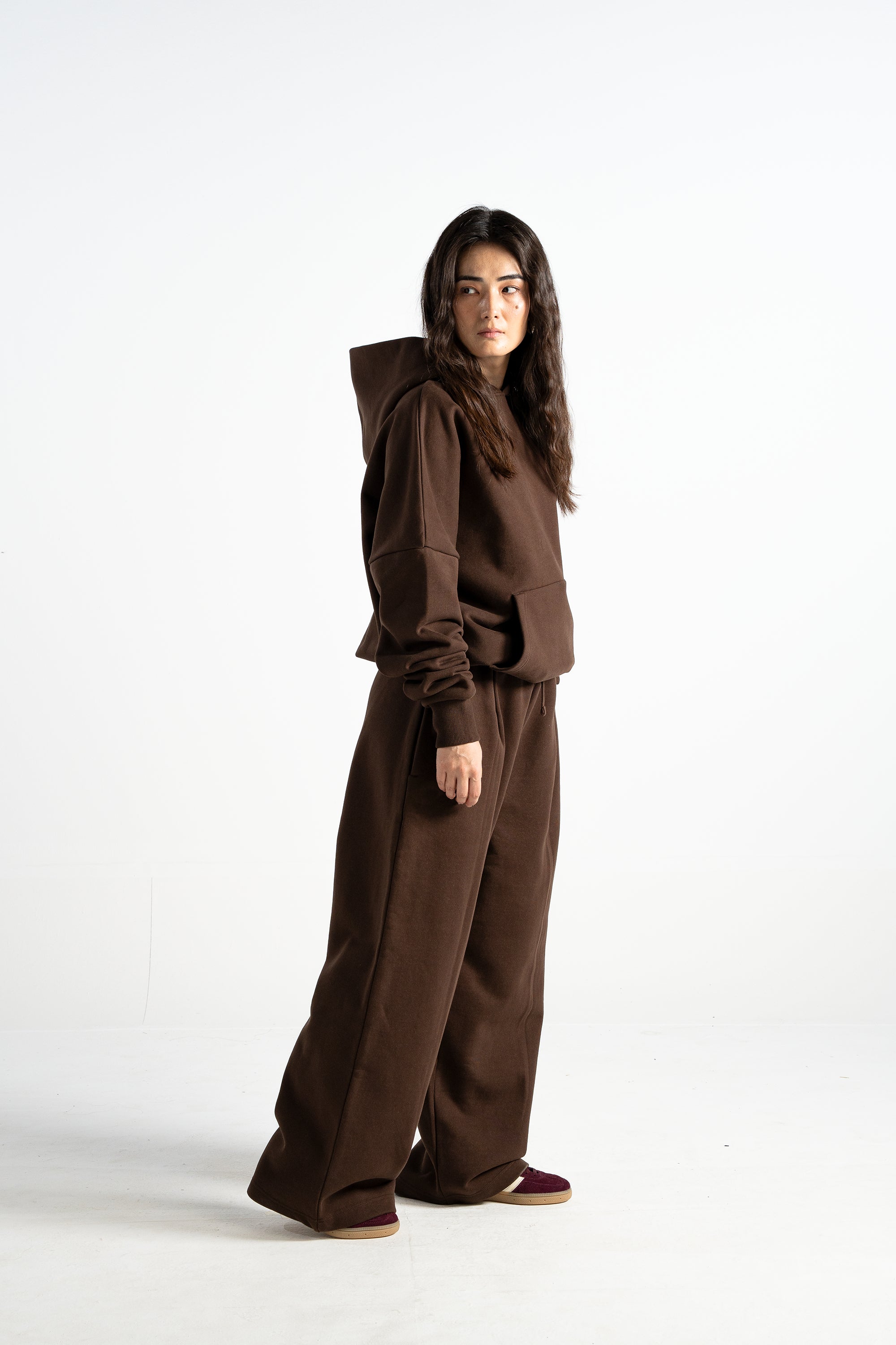 Y27 - Heavy Boxy Organic Hoodie — Mocha [520 GSM]