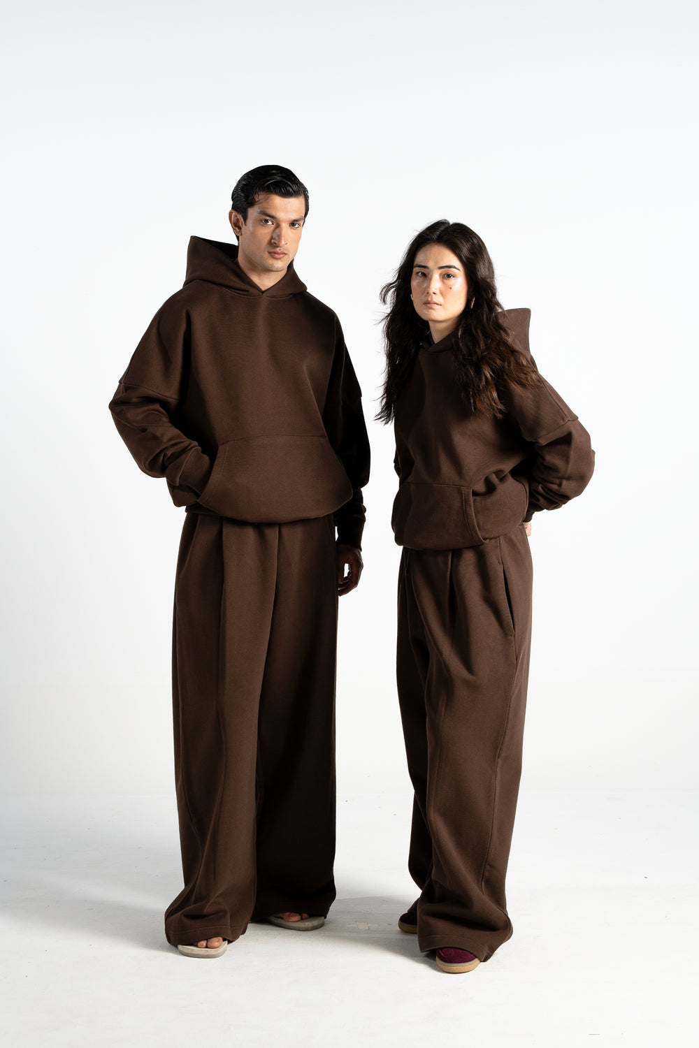 Y27 - Heavy Boxy Organic Hoodie — Mocha [520 GSM]