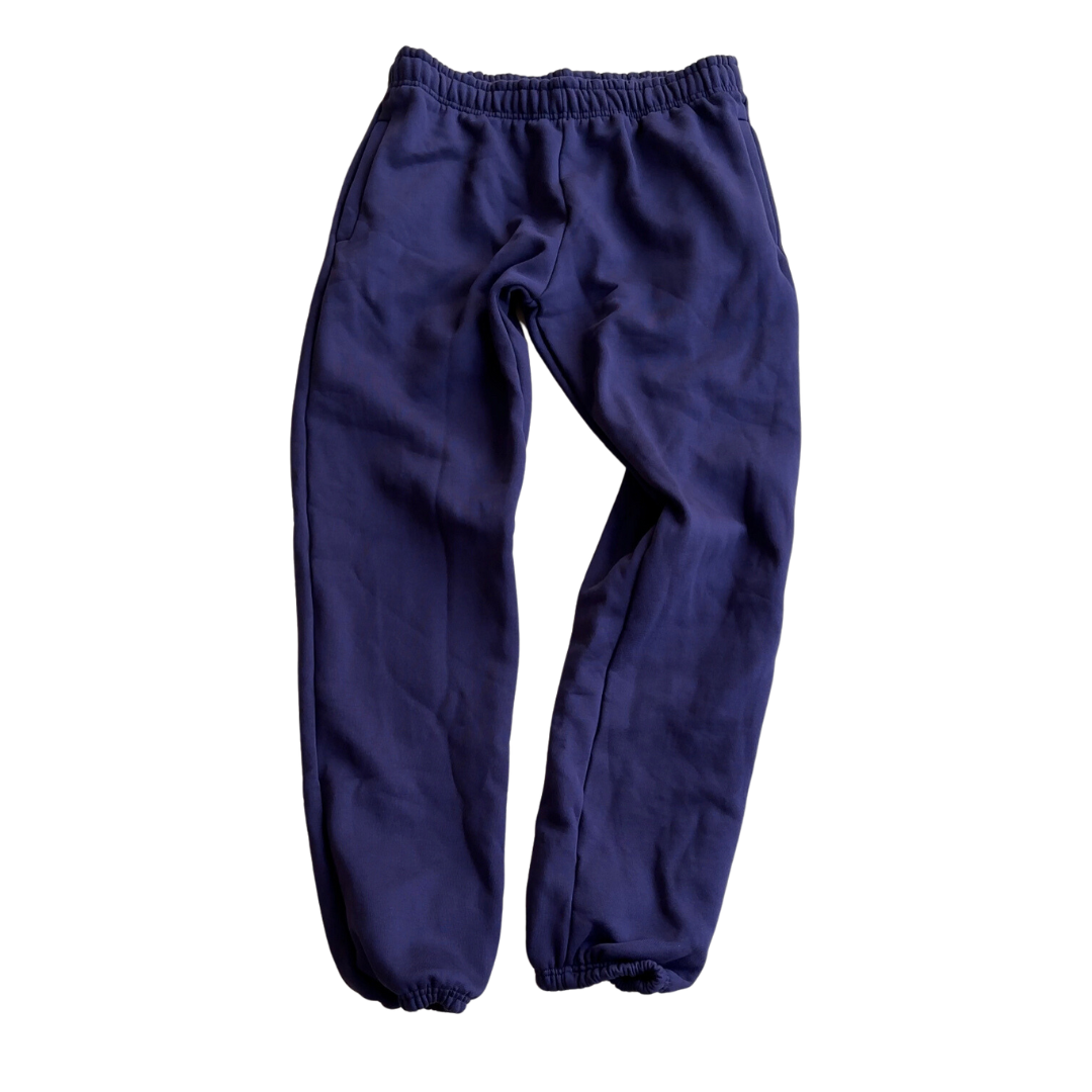 SE465 Oversized Sweat Pants- Deep Purple (Same Day Shipping)