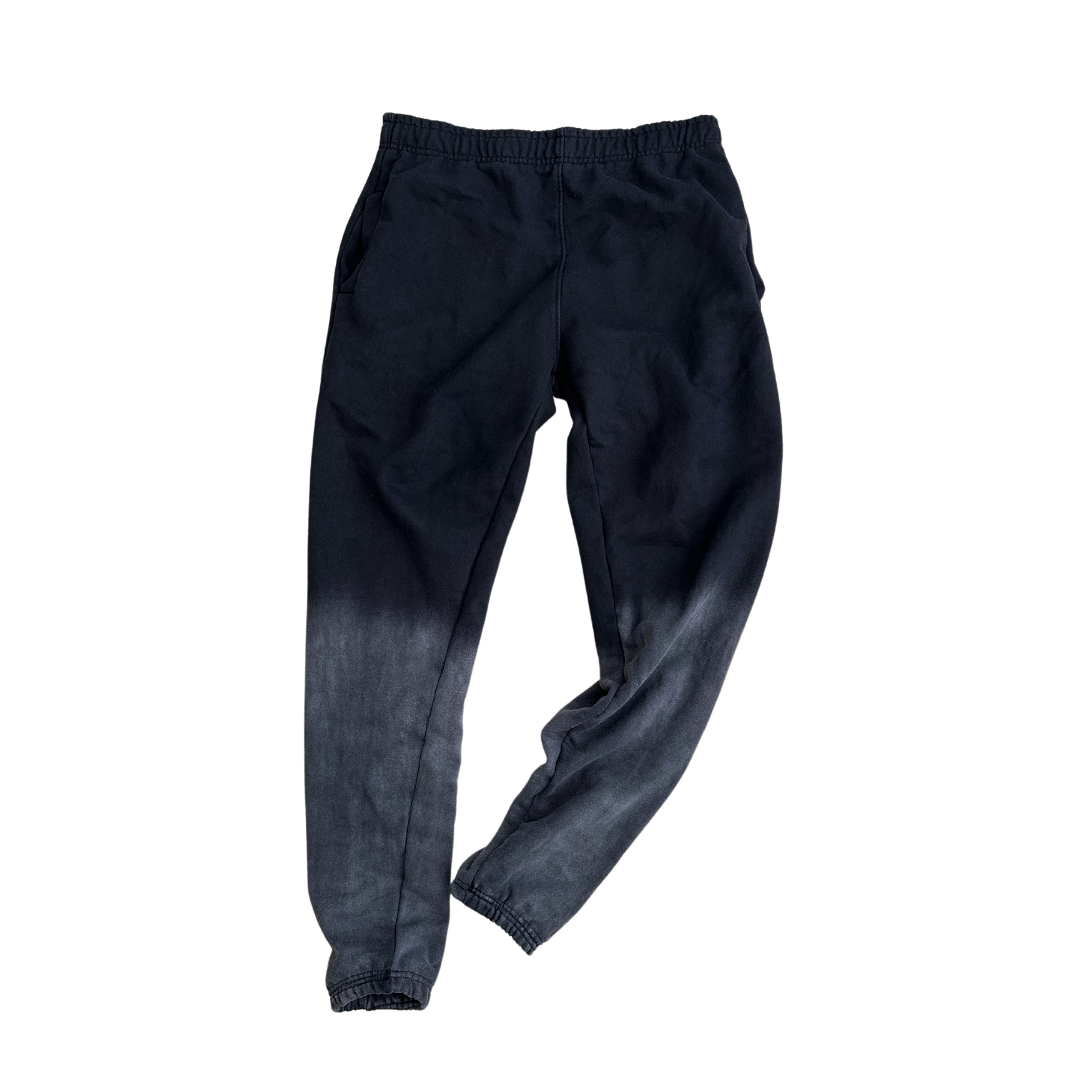 SE500T Oversized Sweat Pants- Black Pigment Wash (March Delivery)