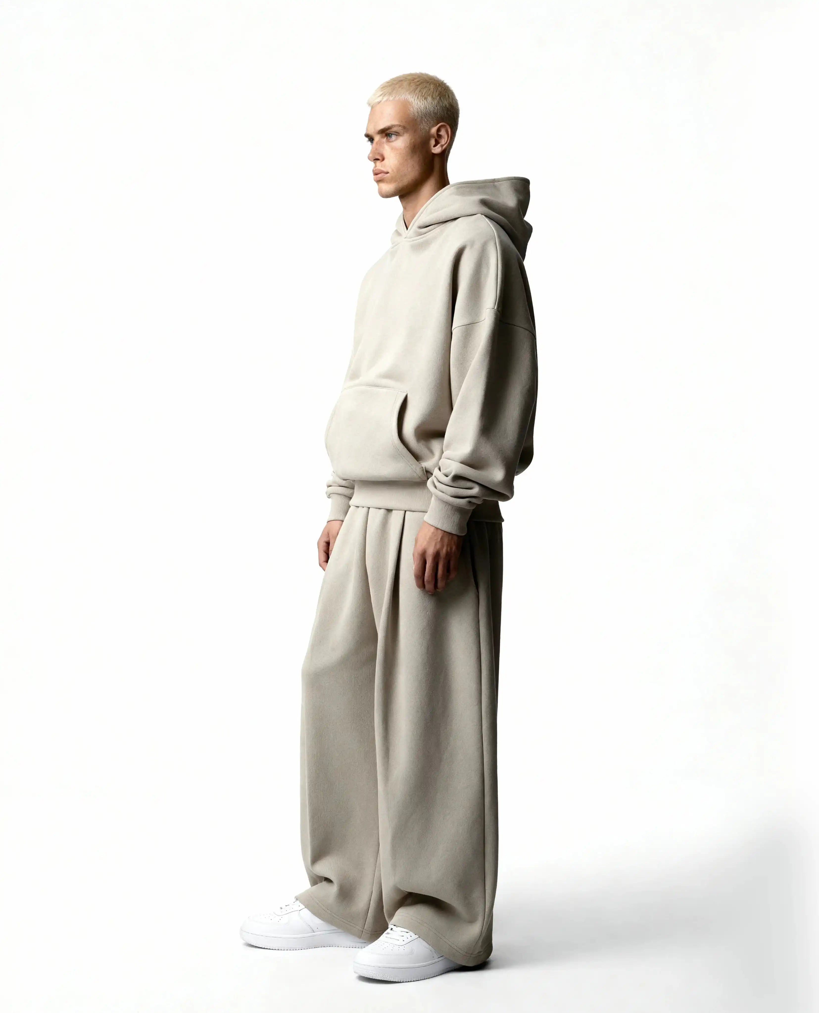 Y27 - Heavy Boxy Organic Hoodie — Smokey [520 GSM]