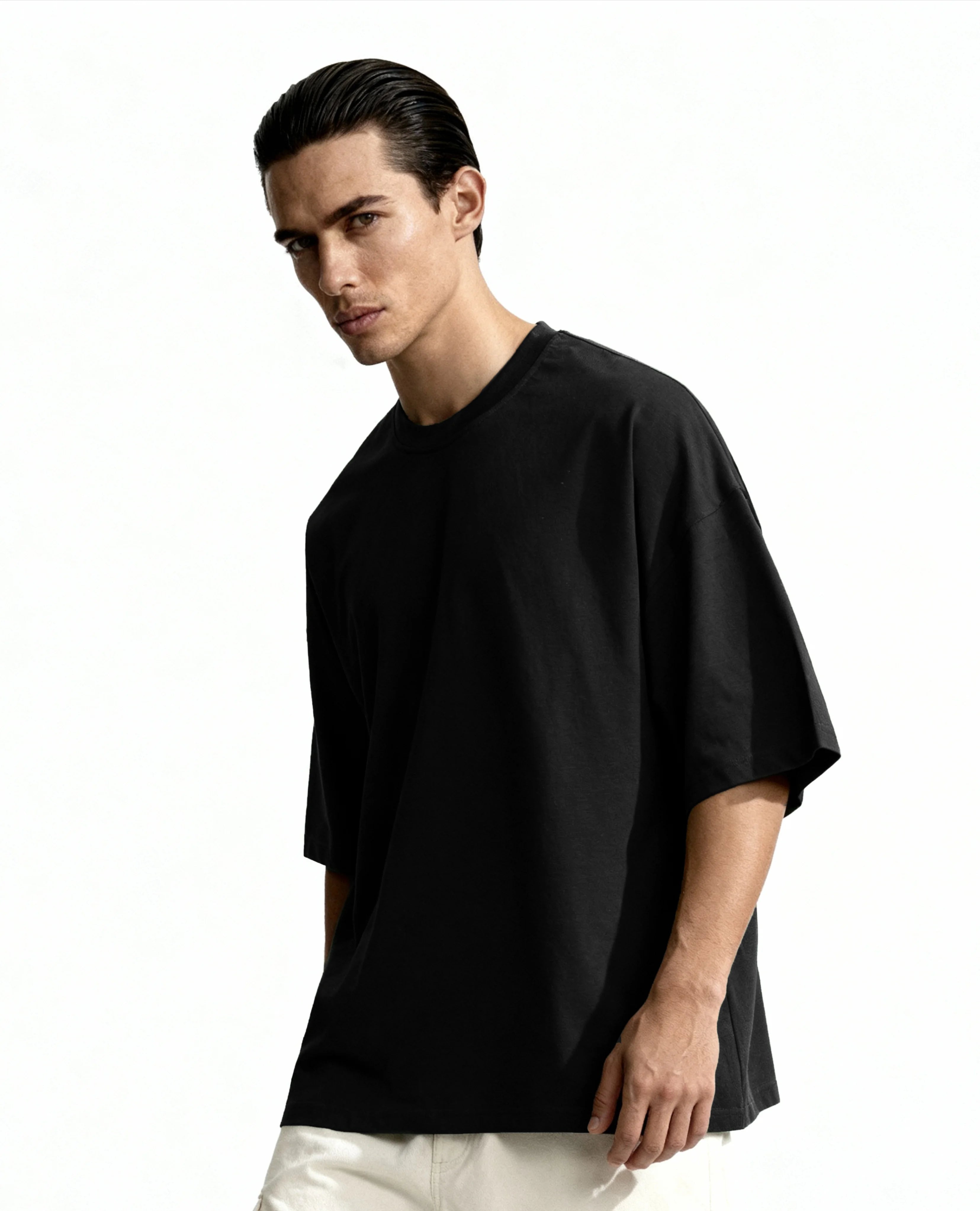 T32 Organic Heavy T-Shirt, Black [IN STOCK]