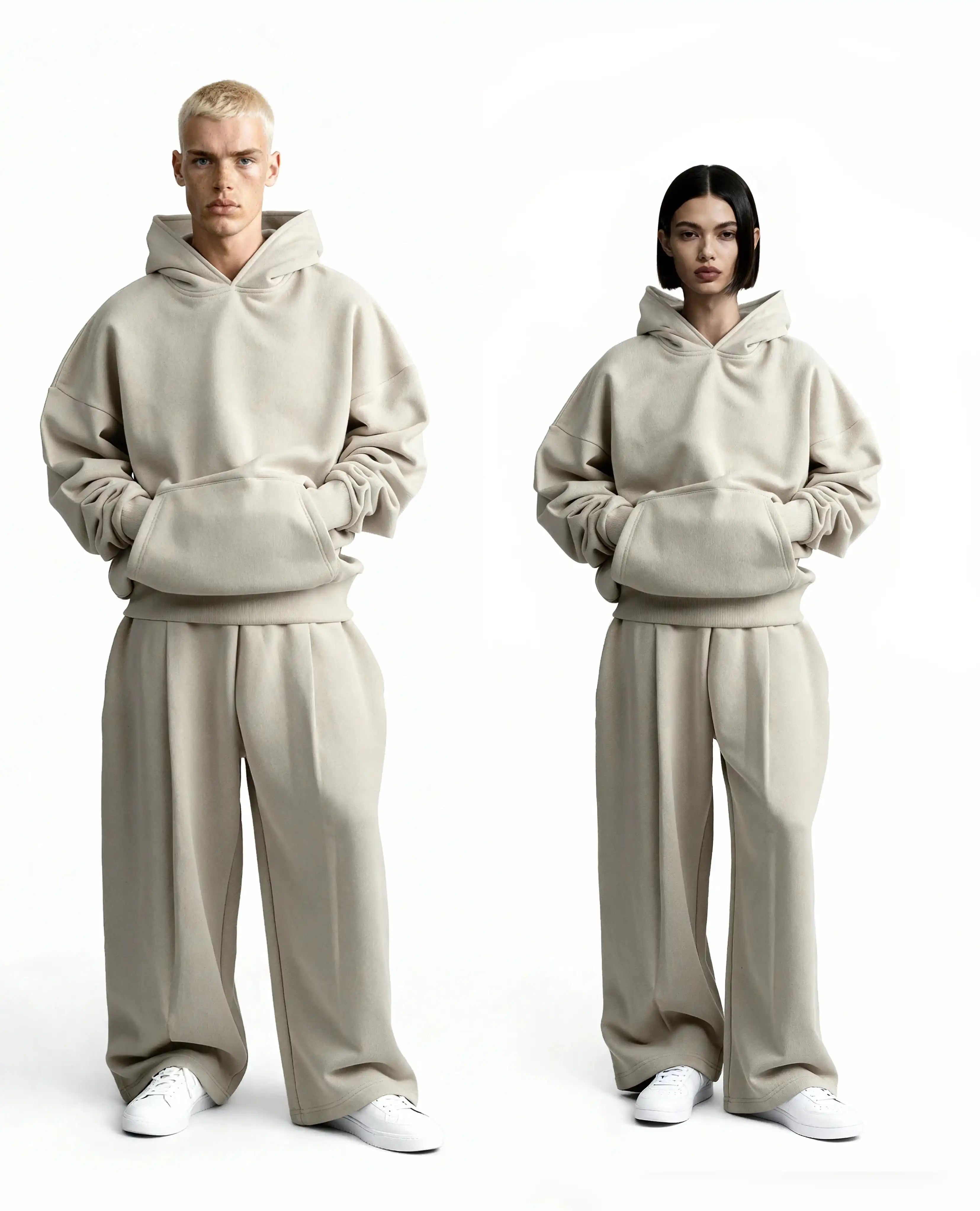 Y27 - Heavy Boxy Organic Hoodie — Smokey [520 GSM]