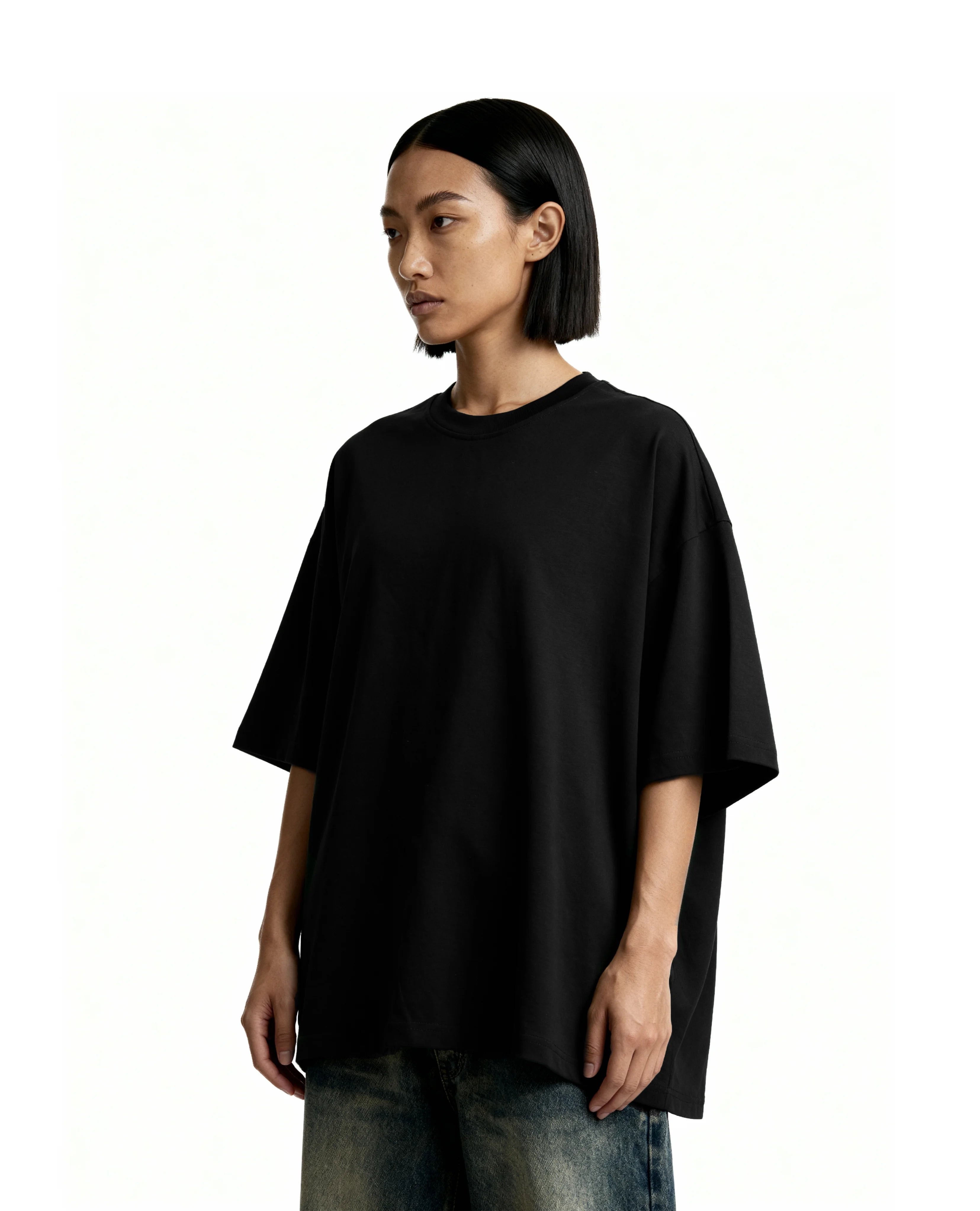 T32 Organic Heavy T-Shirt, Black [IN STOCK]