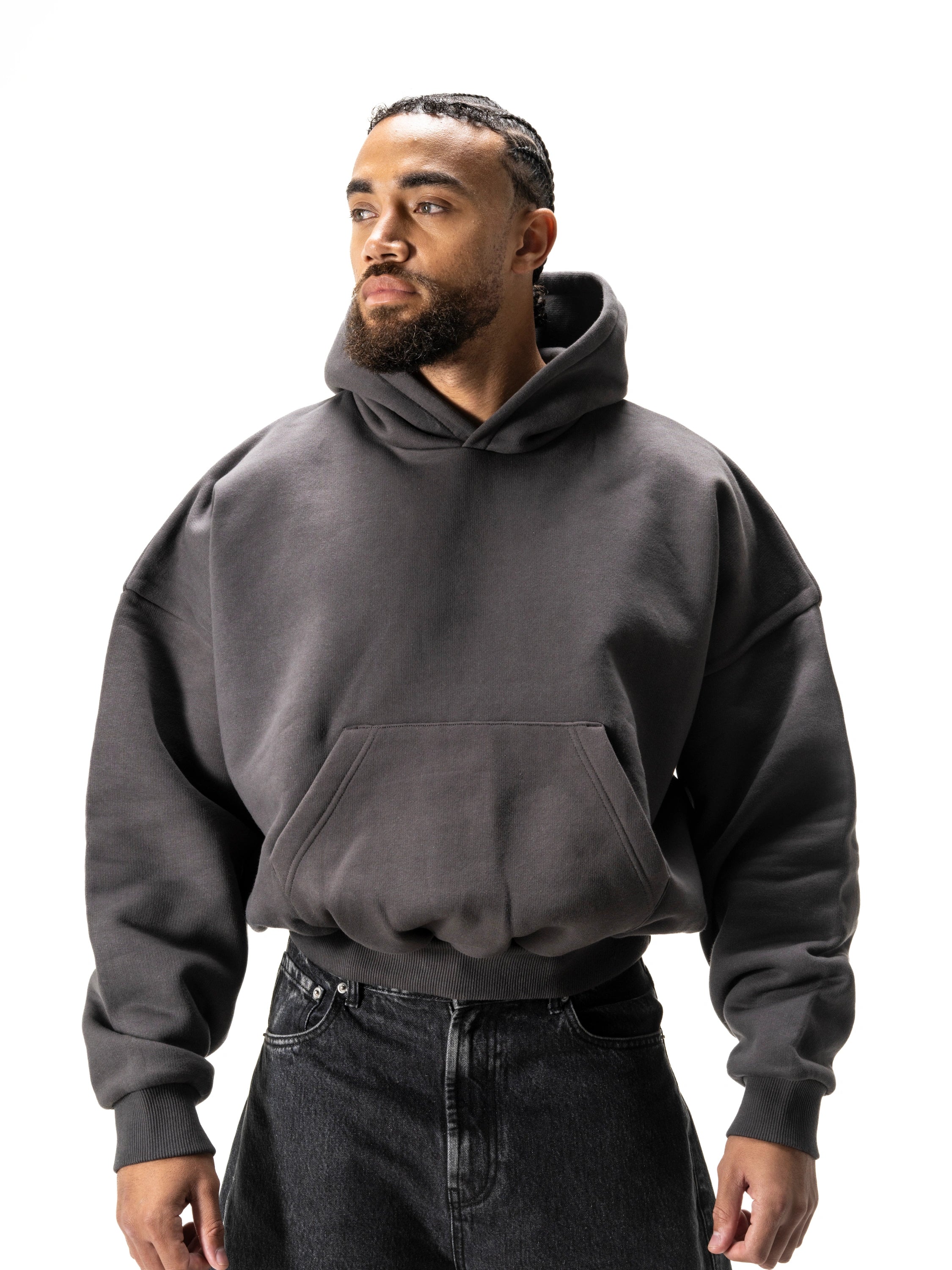 Z35 Block Hoodie - Anthracite [520 GSM]