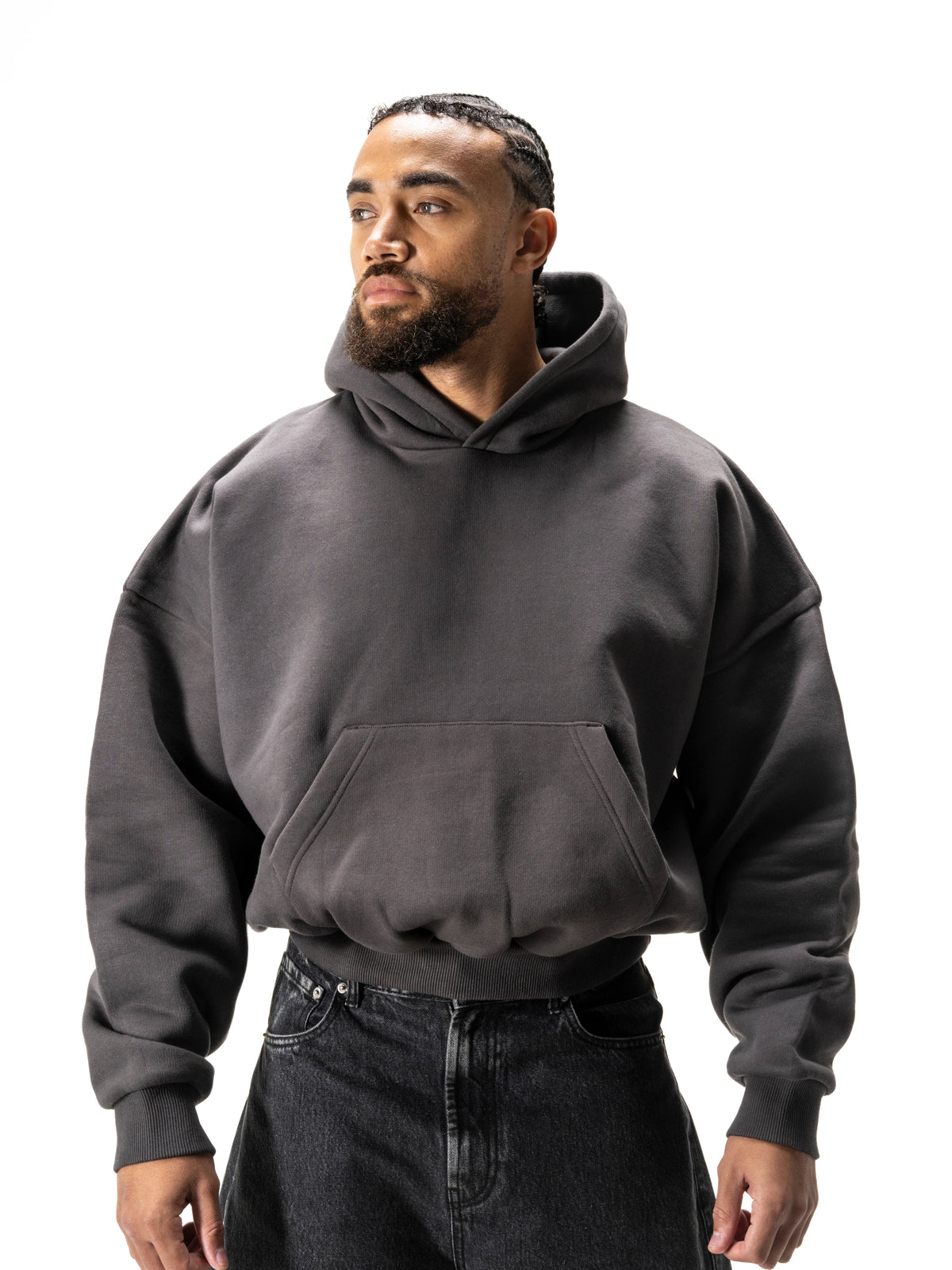 Z35 Block Hoodie - Anthracite [520 GSM]