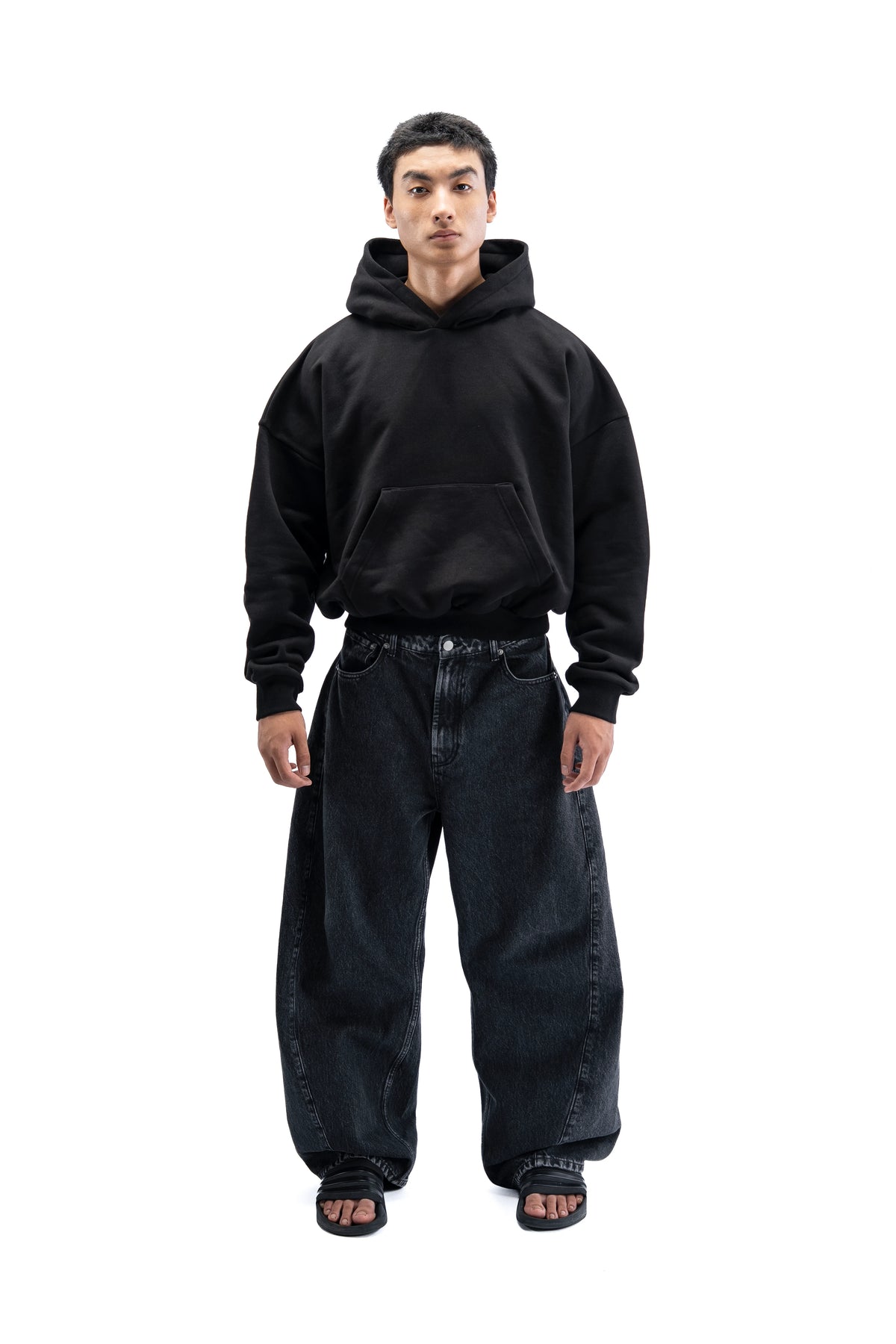 Z35 Block Hoodie - Midnight Black [520 GSM] /NEW Pre-order