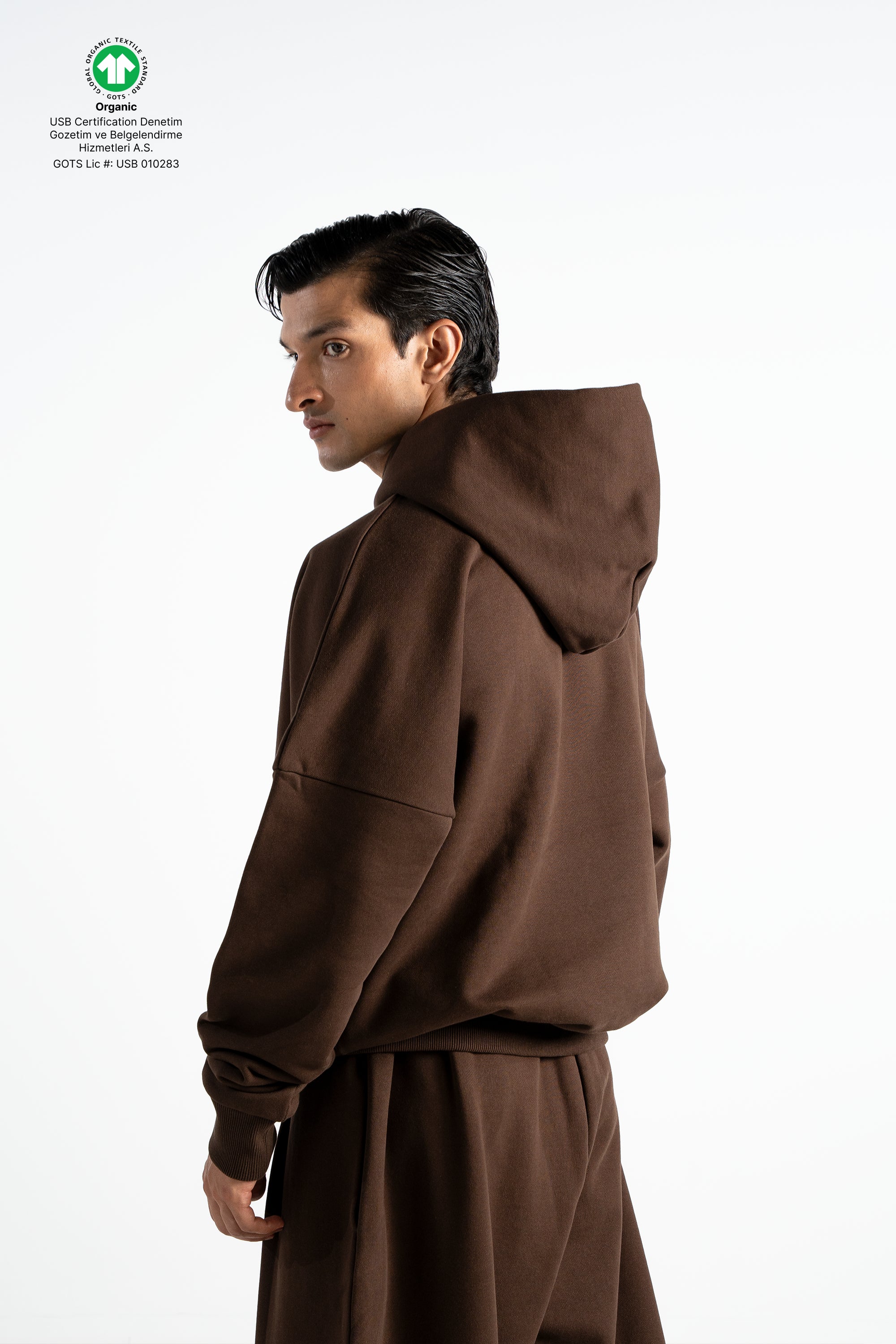 Y27 - Heavy Boxy Organic Hoodie — Mocha [520 GSM]