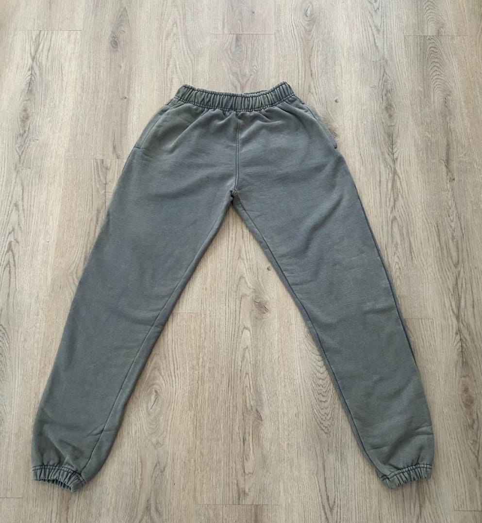 SE465 Oversized Sweat Pants charcoal rust