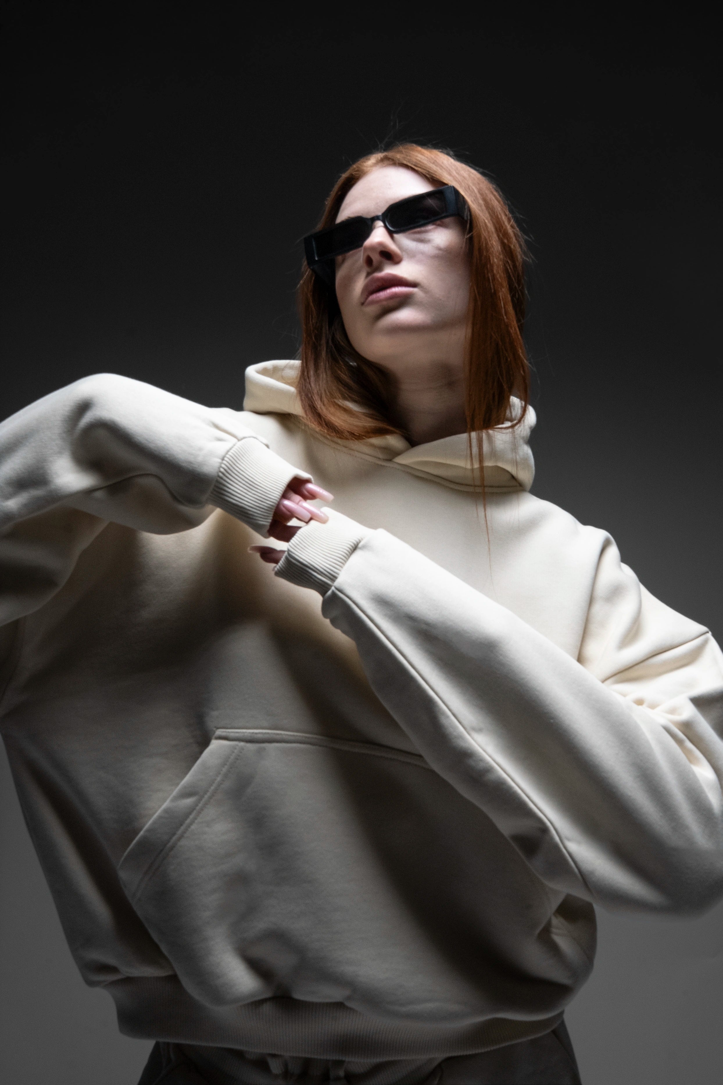 Z24 Athletic Baggy Shorts, Arctic Wolf — 530GSM Organic Fleece-Back Jersey [pre-order, March 23rd]