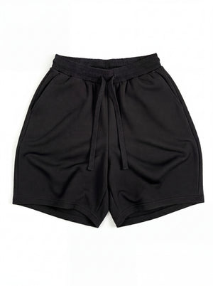 Z24 Athletic Baggy Shorts, Black — 530GSM Organic Fleece-Back Jersey [Pre-order. March 26th]