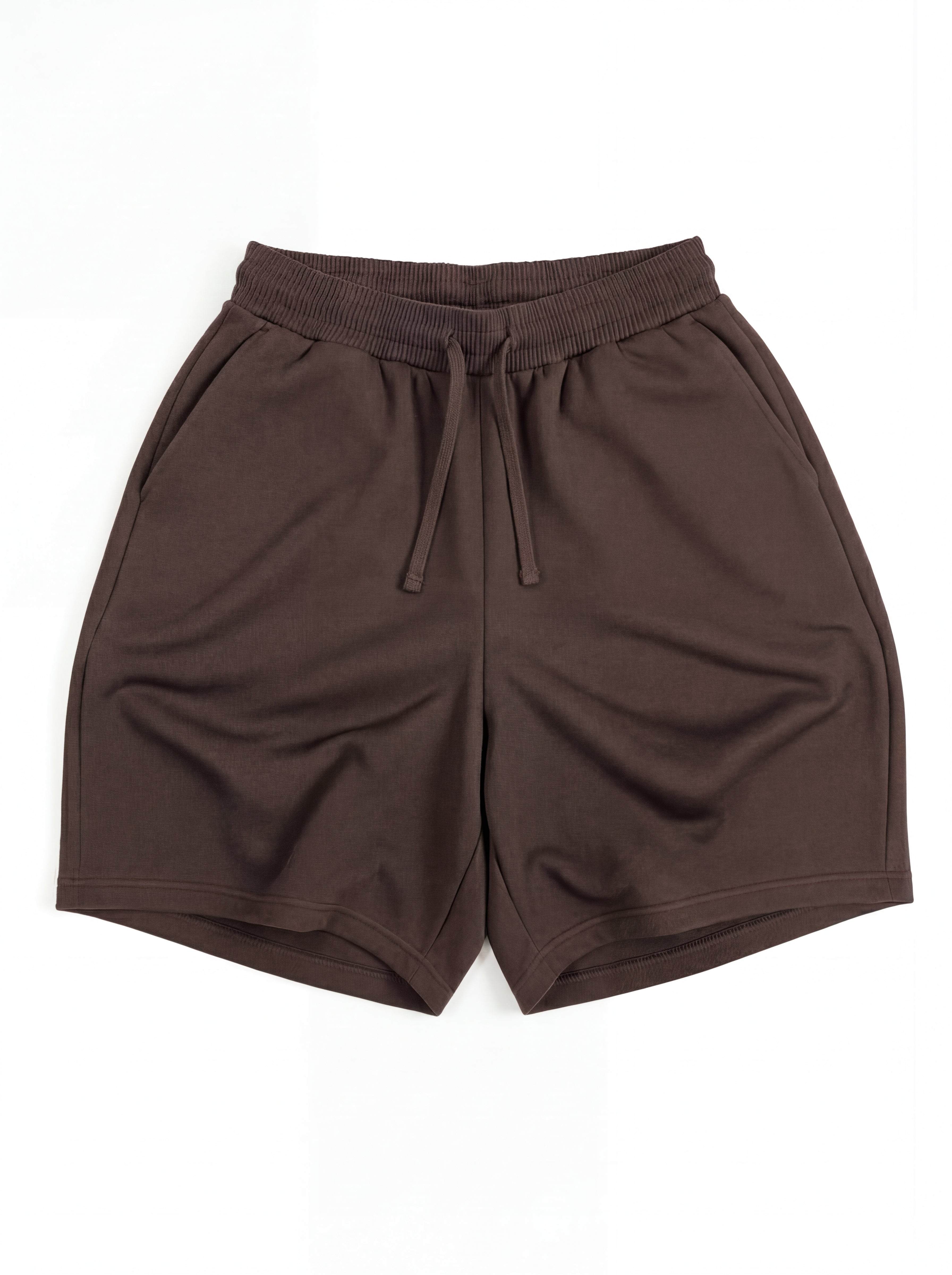 Z24 Athletic Baggy Shorts, Mocha Brown — 530GSM Organic Fleece-Back Jersey [March 23rd pre-order]