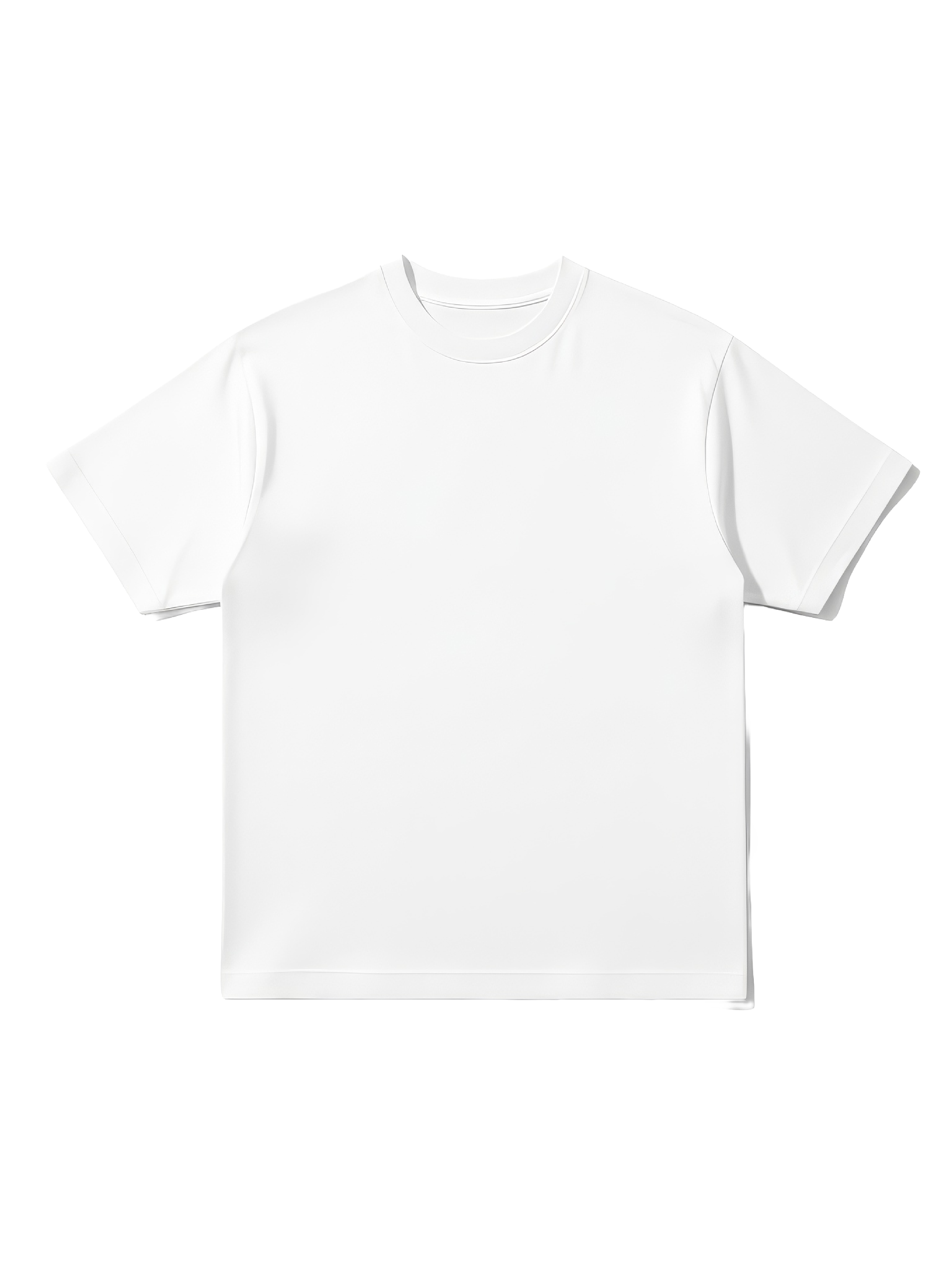 S32 Standard Fit Cropped T-Shirt — 220 GSM Organic Cotton - White