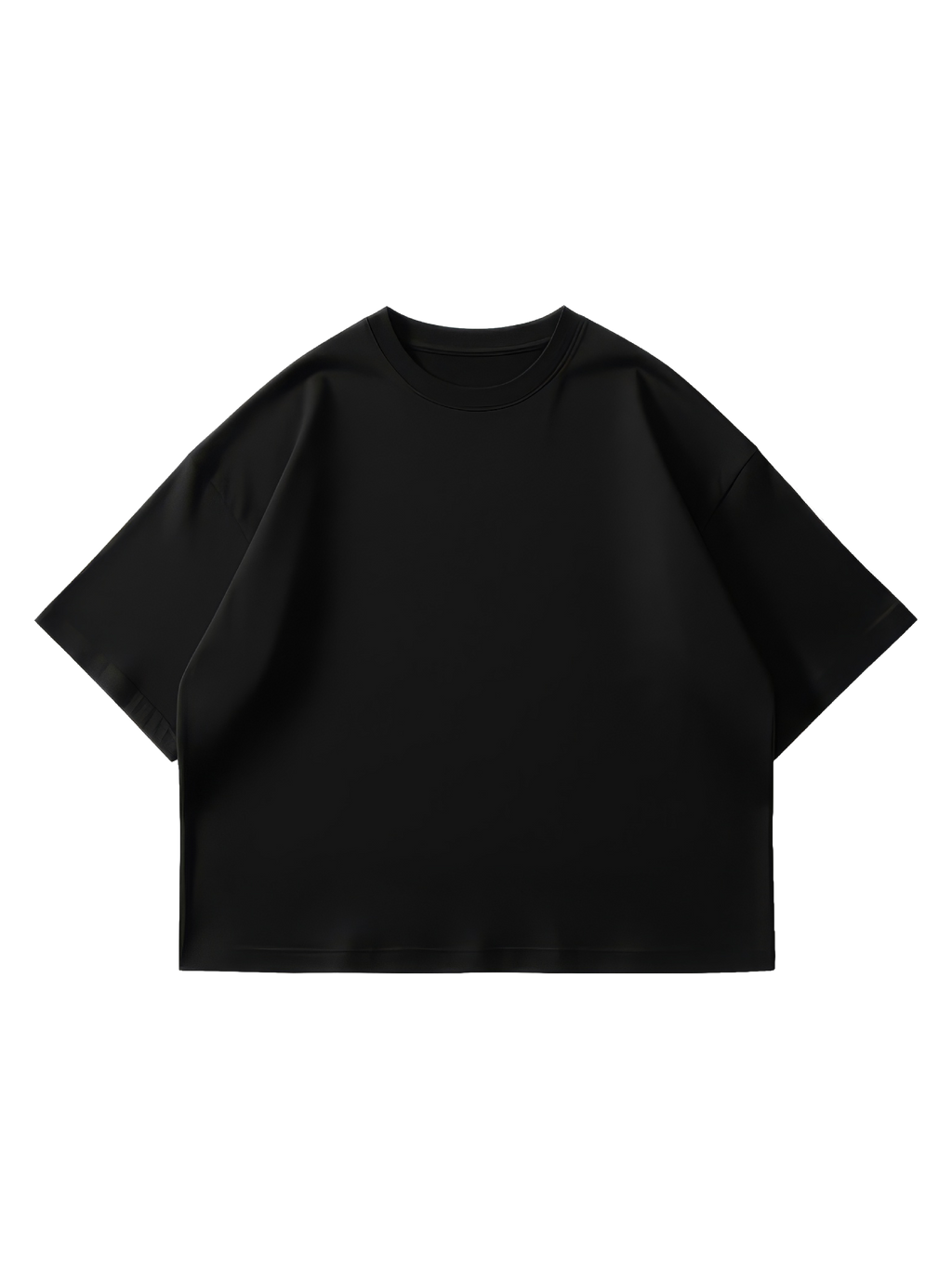 Heavy Oversized Tee, 310GSM Organic Cotton, Black