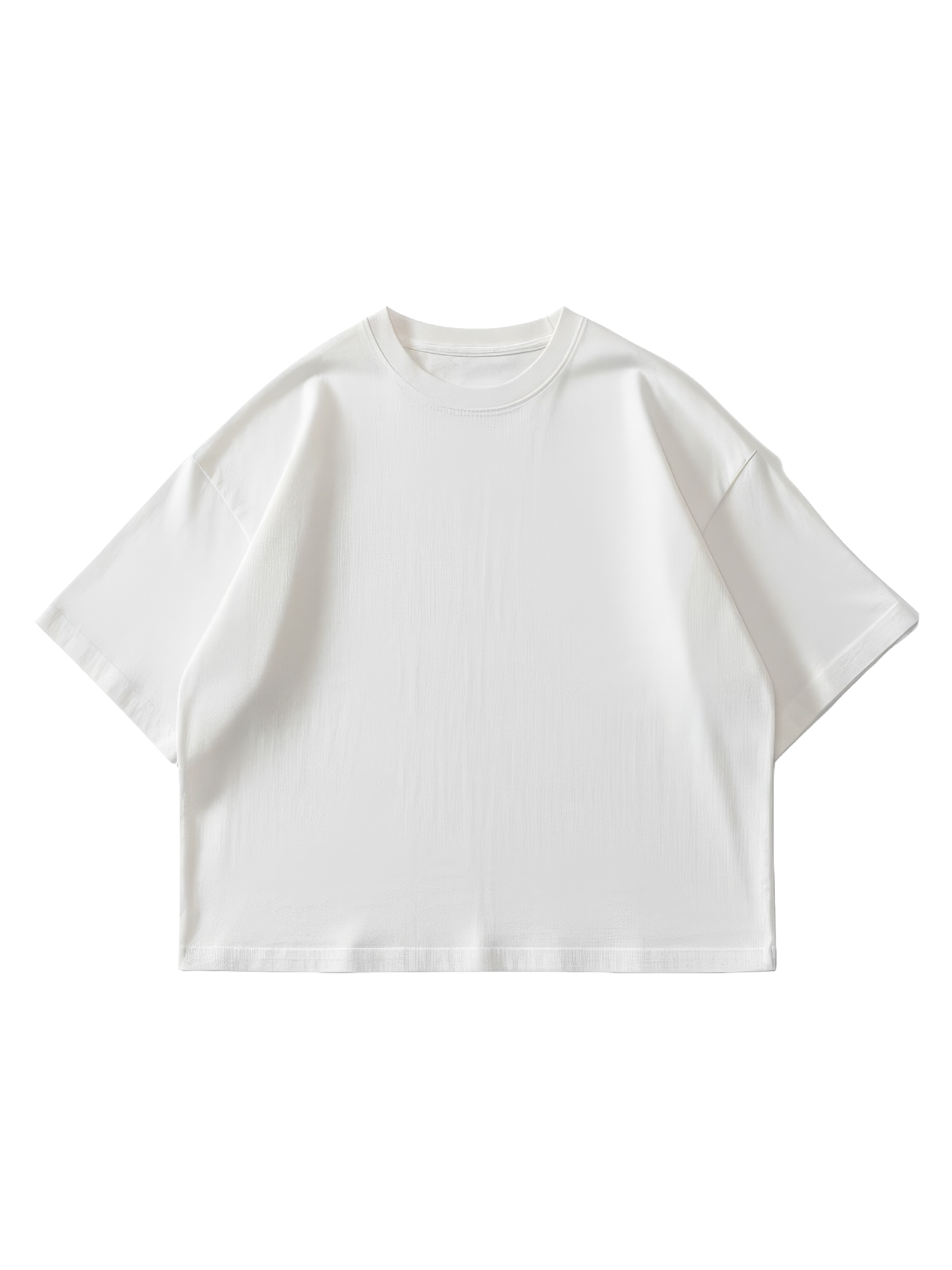 Heavy Oversized Tee, 310GSM Organic Cotton, White