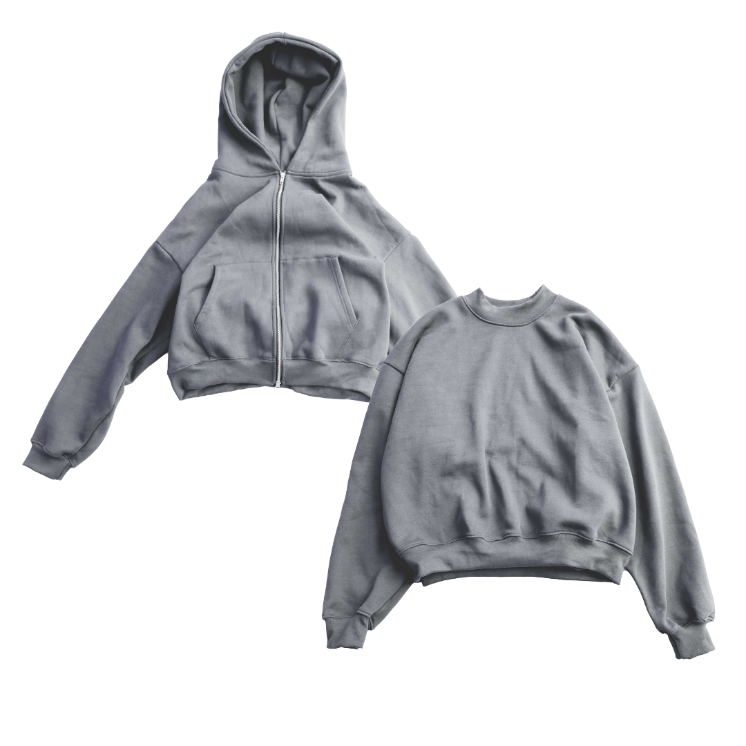 Silver Space Grey Zip/Crew Pack (Worth $145/ SHIPS Same Day)