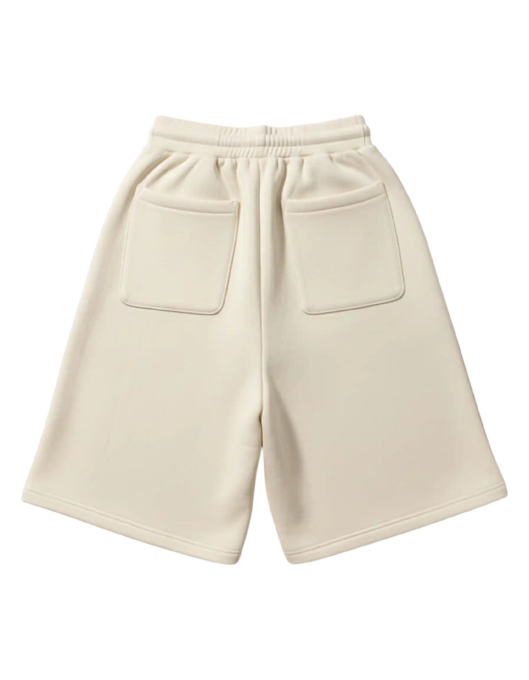 Z24 Athletic Baggy Shorts, Arctic Wolf — 530GSM Organic Fleece-Back Jersey