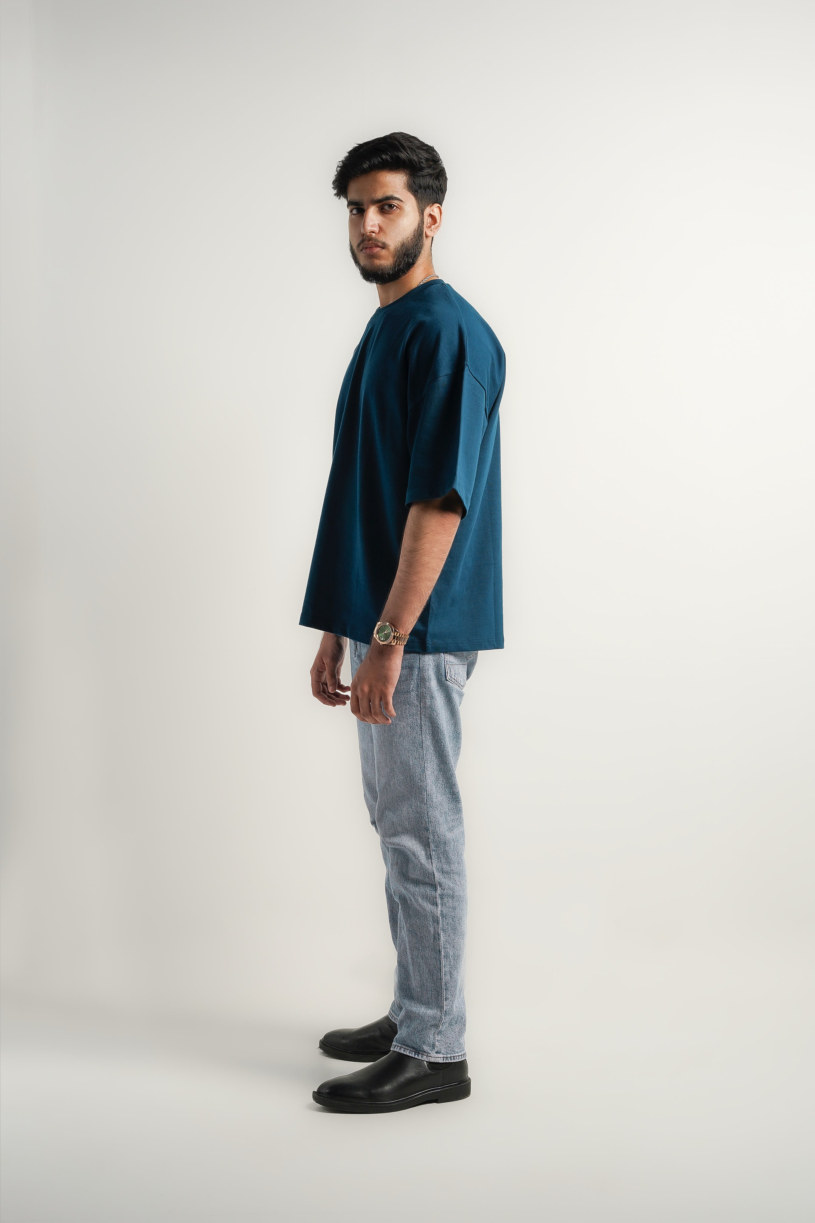 T32 Organic Heavy T-Shirt, Cobalt Blue