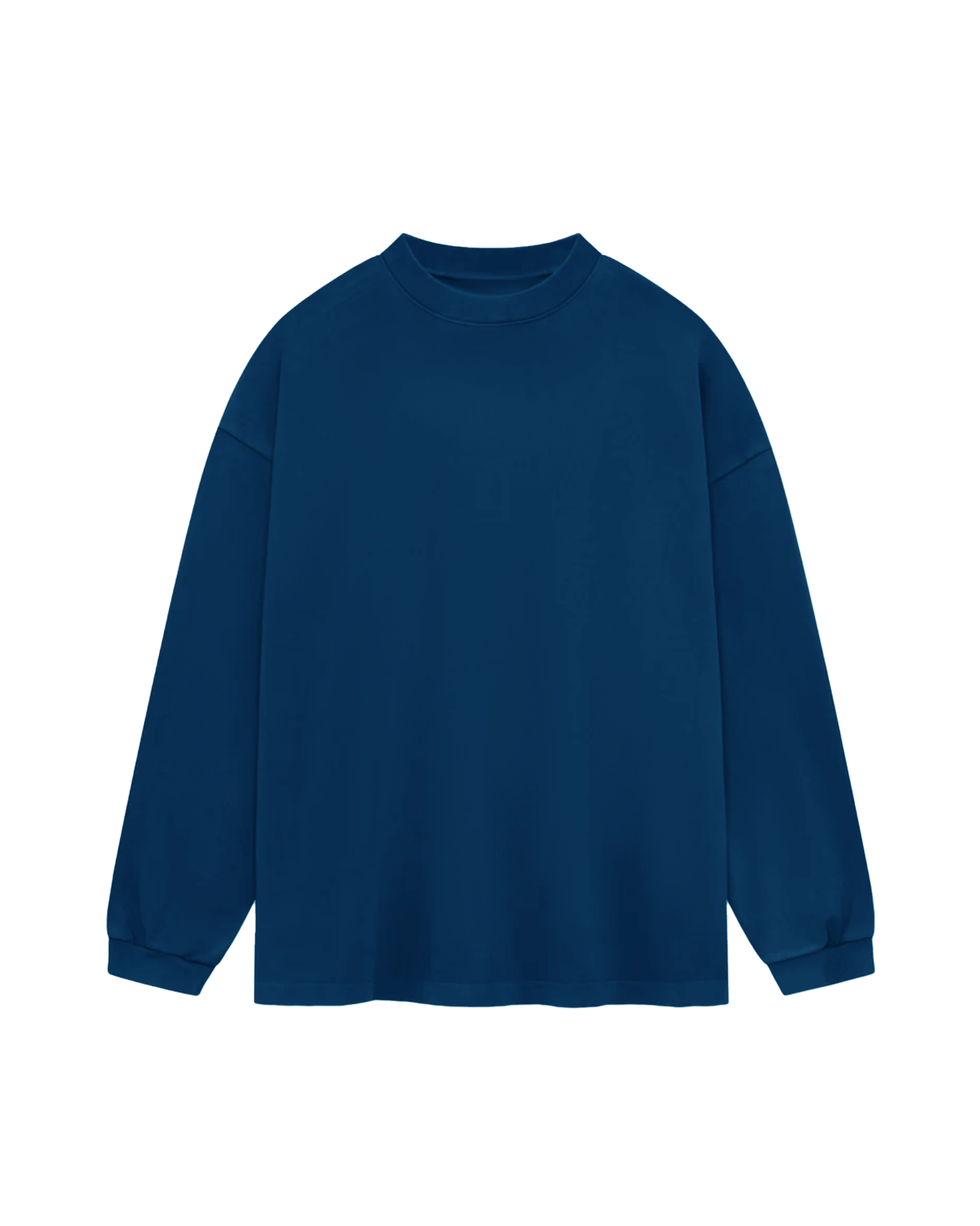 X29 Cobalt Blue Organic Fleece Boxy Sweatshirt