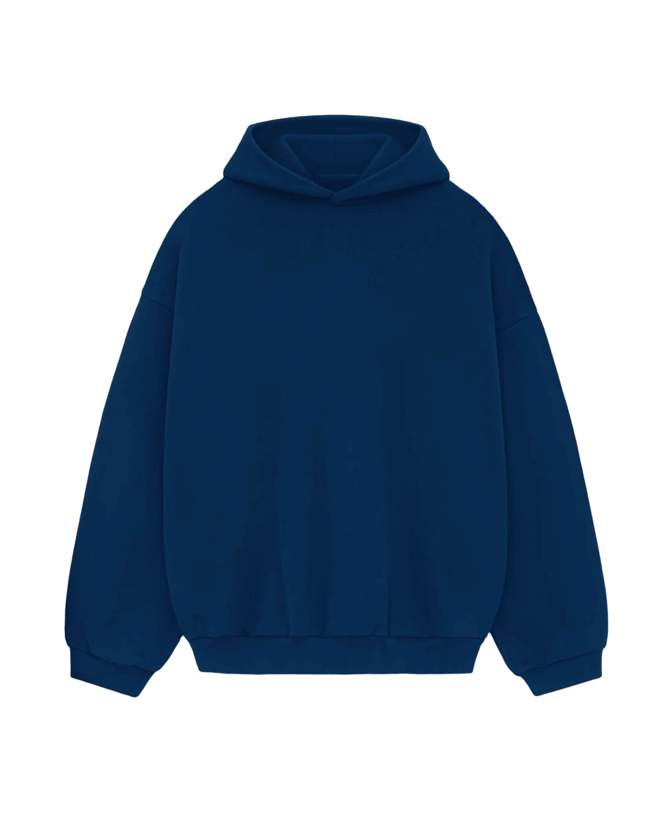 X27 Cobalt-Blue Organic Fleece Hoodie