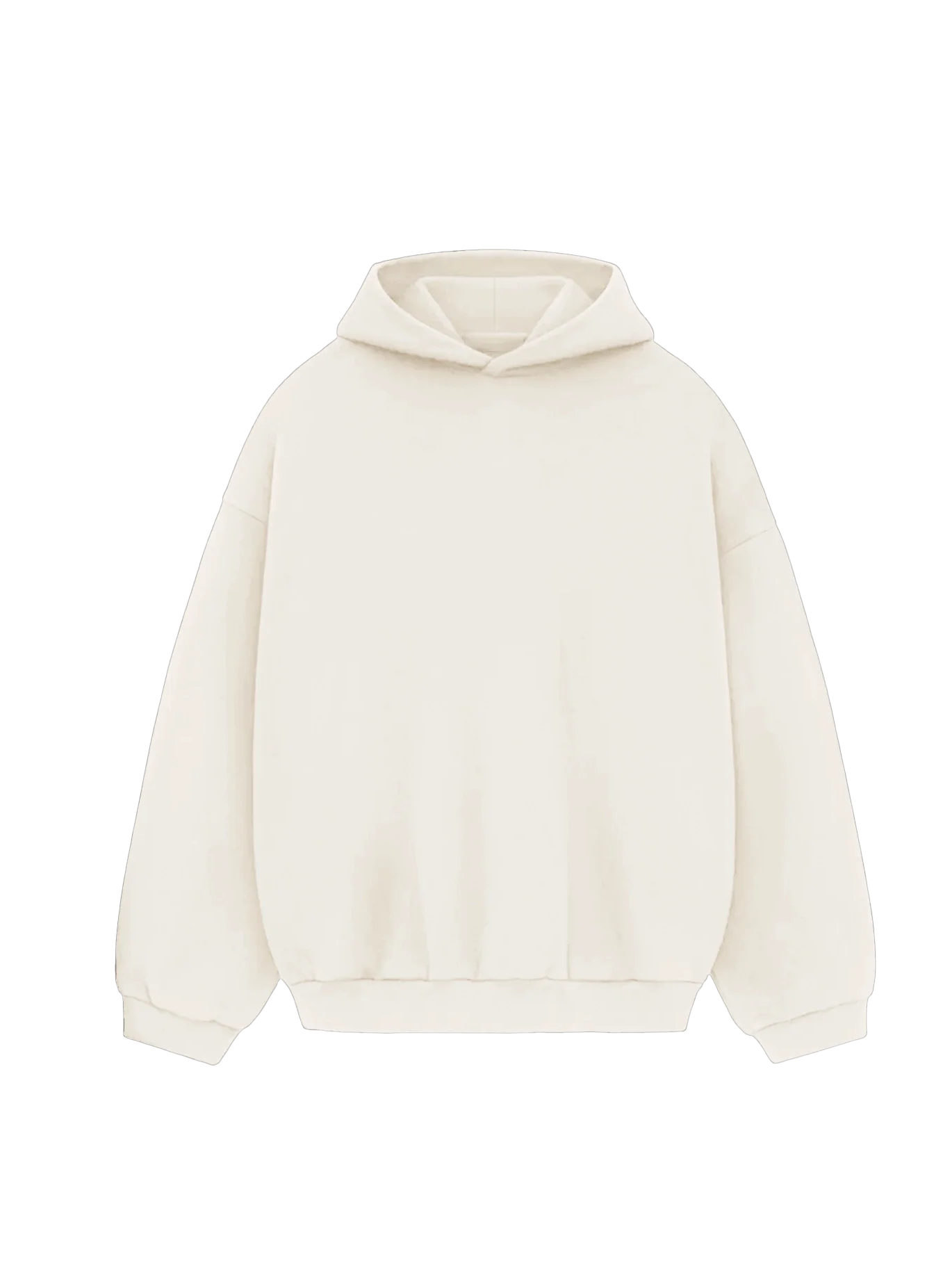 X27 Ivory Organic Heavy Fleece Hoodie