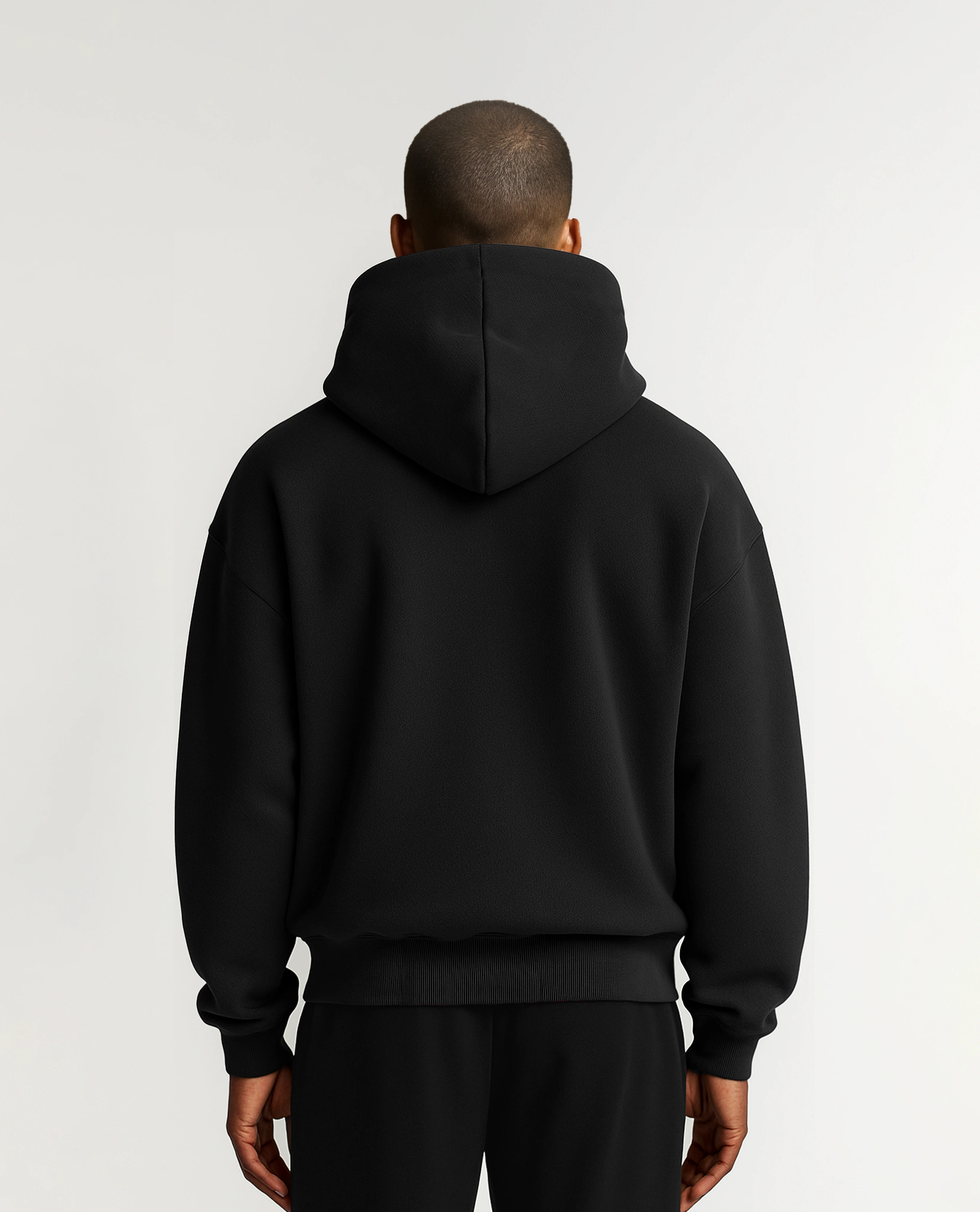SE465F1 - Obsidian Black Hoodie