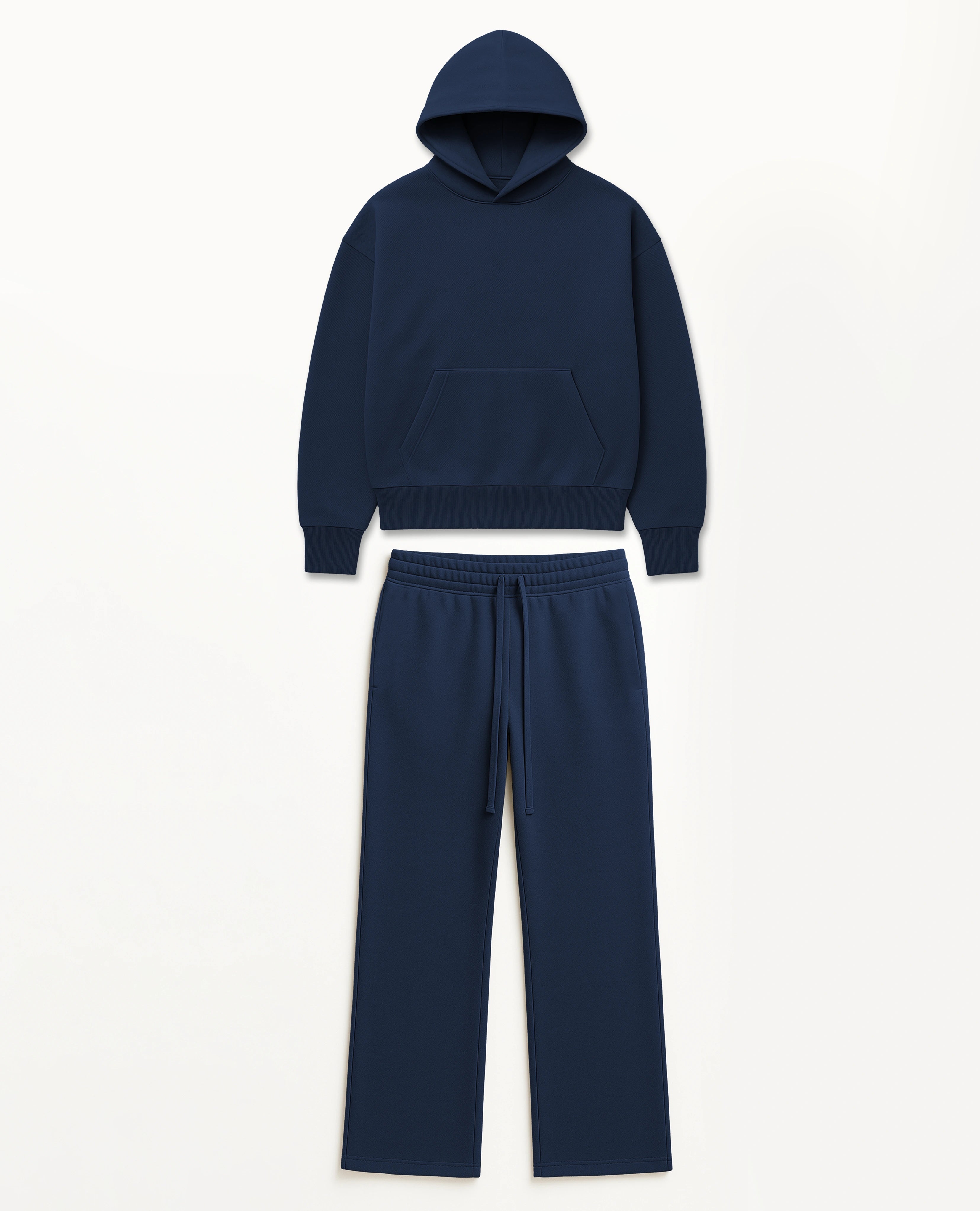 Y Series Deep Navy Organic Hoodie/Sweat Bundle (WORTH $120)