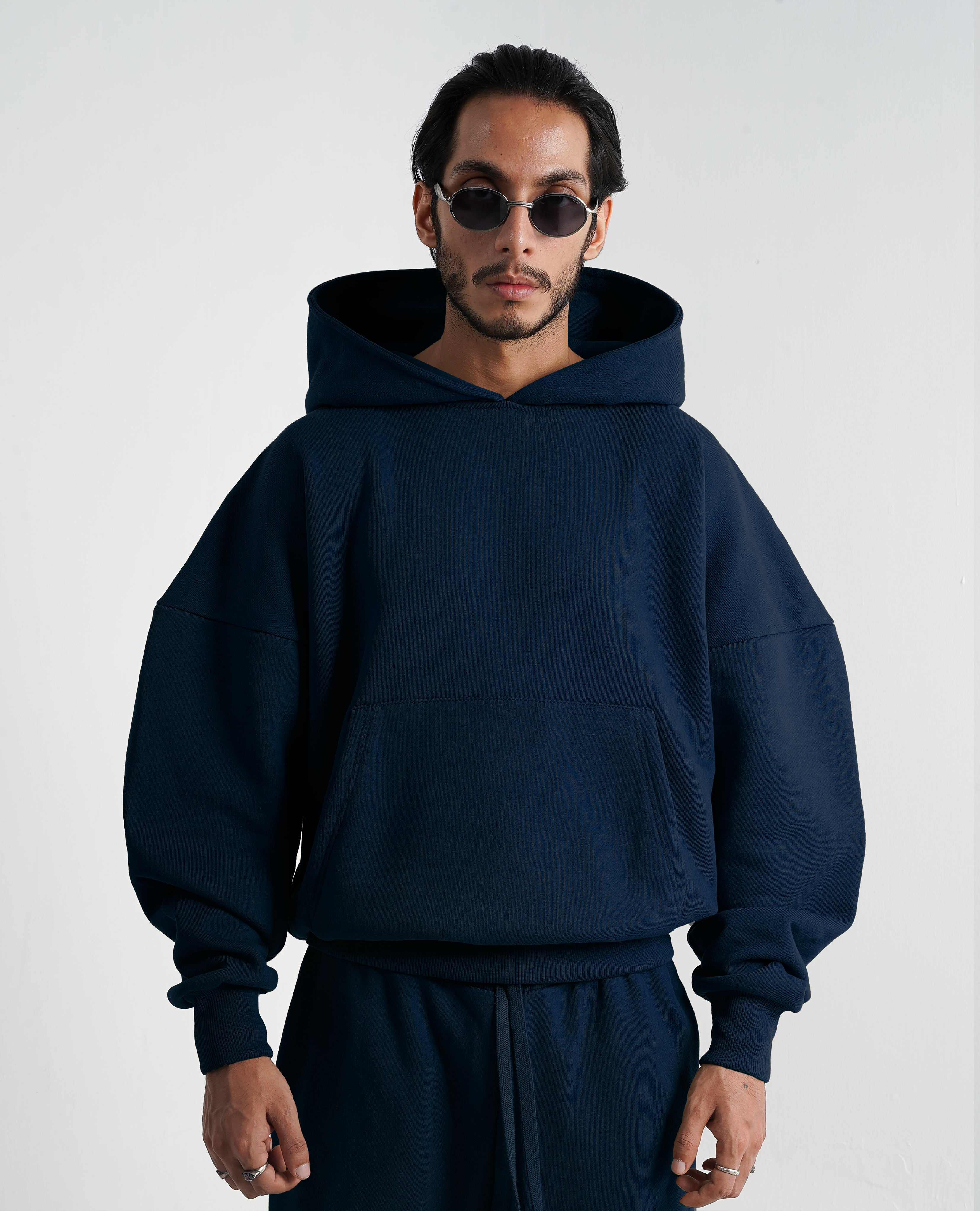 Y27 Ultra Heavy Organic Pull-Over, Deep Navy Blue [PRE-Order, Ships Feb 10th]