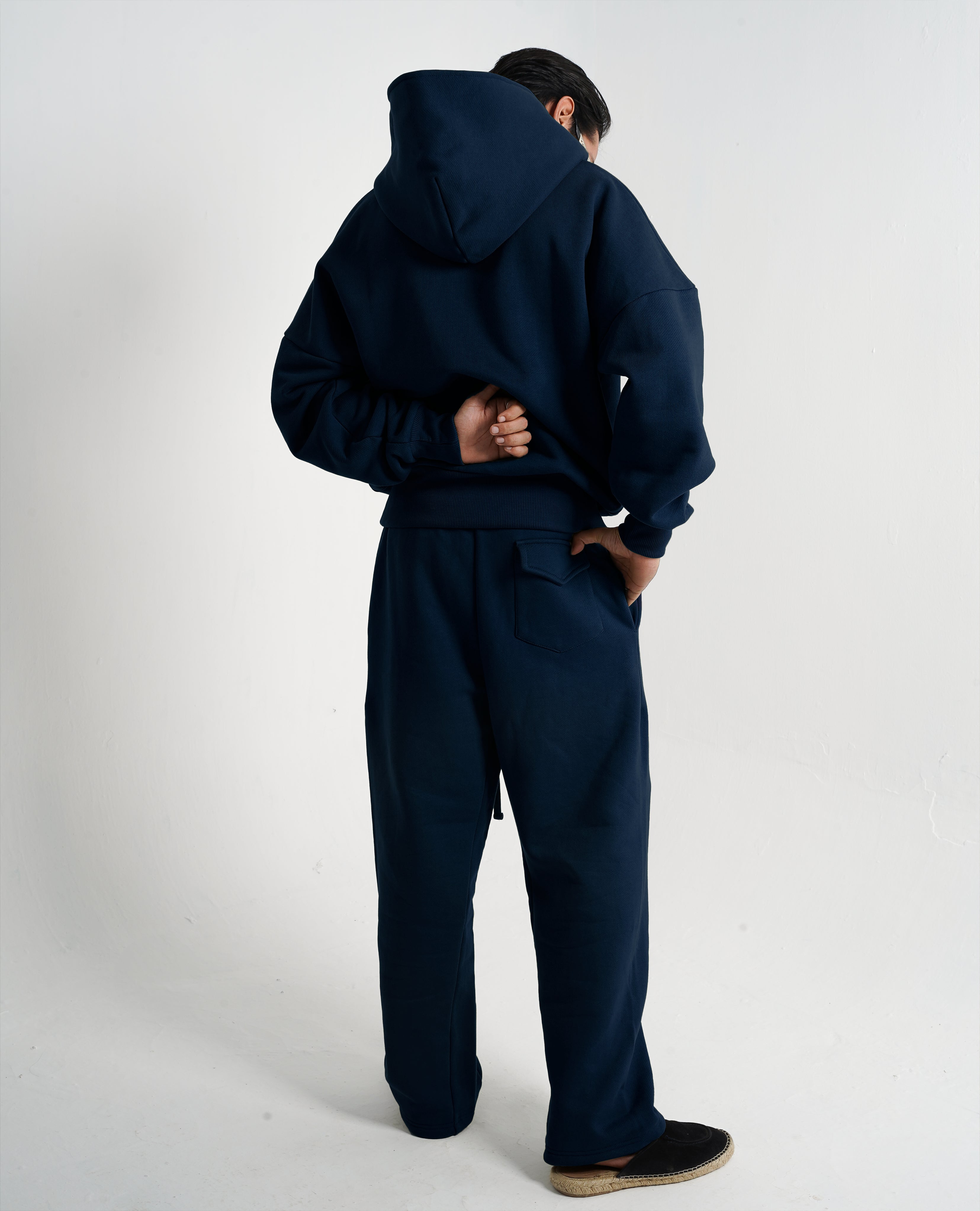 Y27 Ultra Heavy Organic Pull-Over, Deep Navy Blue [PRE-Order, Ships Feb 10th]