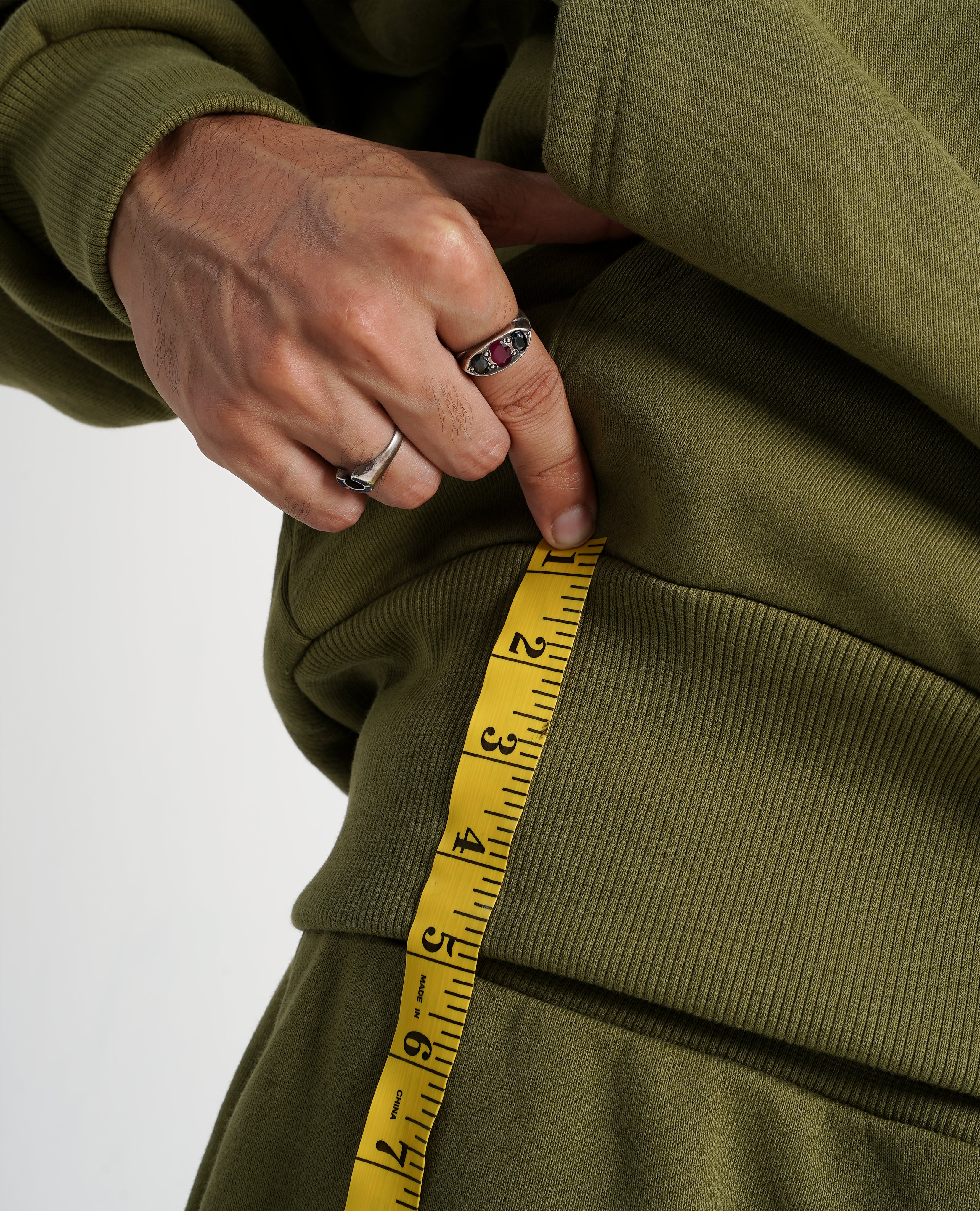 Y27 Ultra Heavy Organic Pull-Over, Olive Green