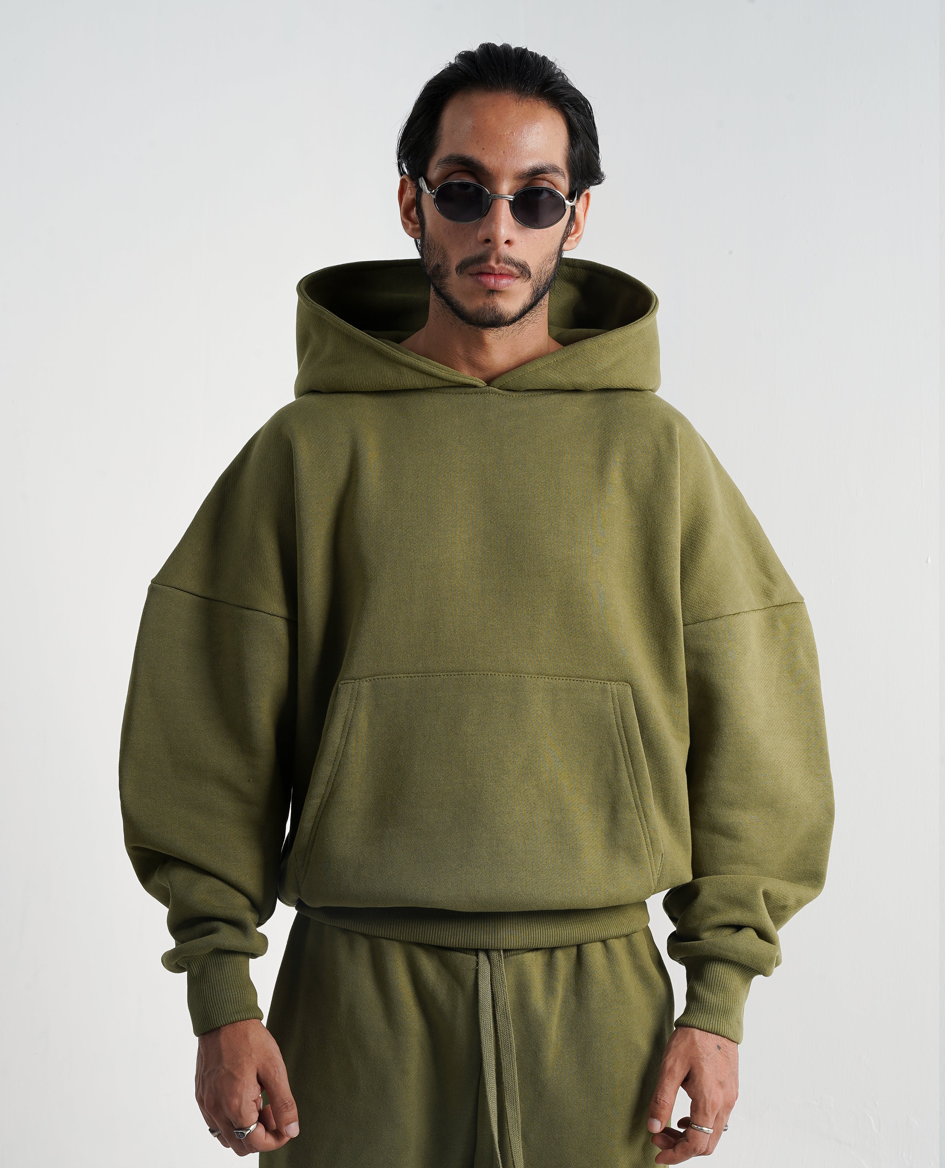 X27 Cobalt-Blue Fleece Hoodie