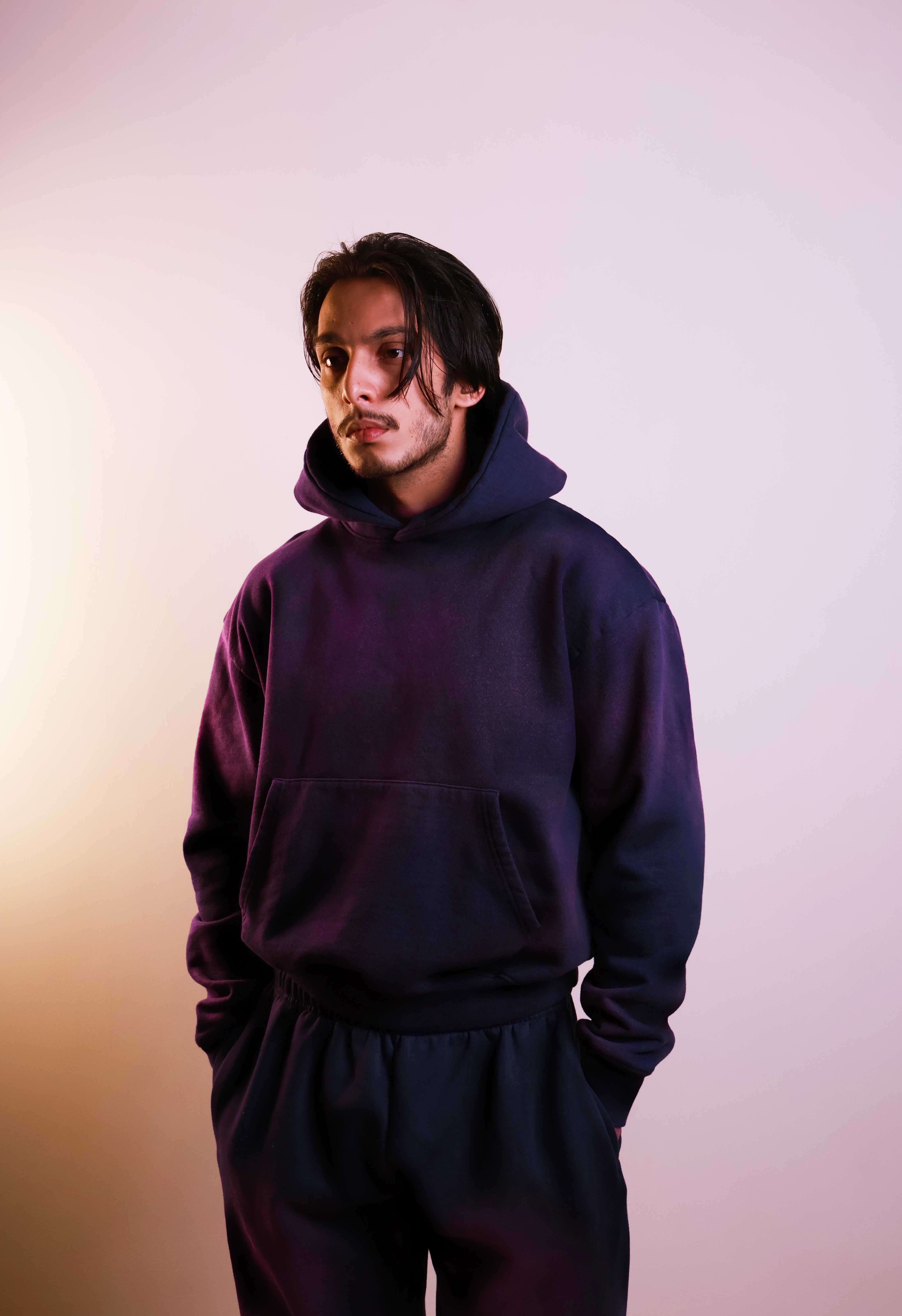 SE500T- Deep Purple Rust Pull Over(March Delivery)