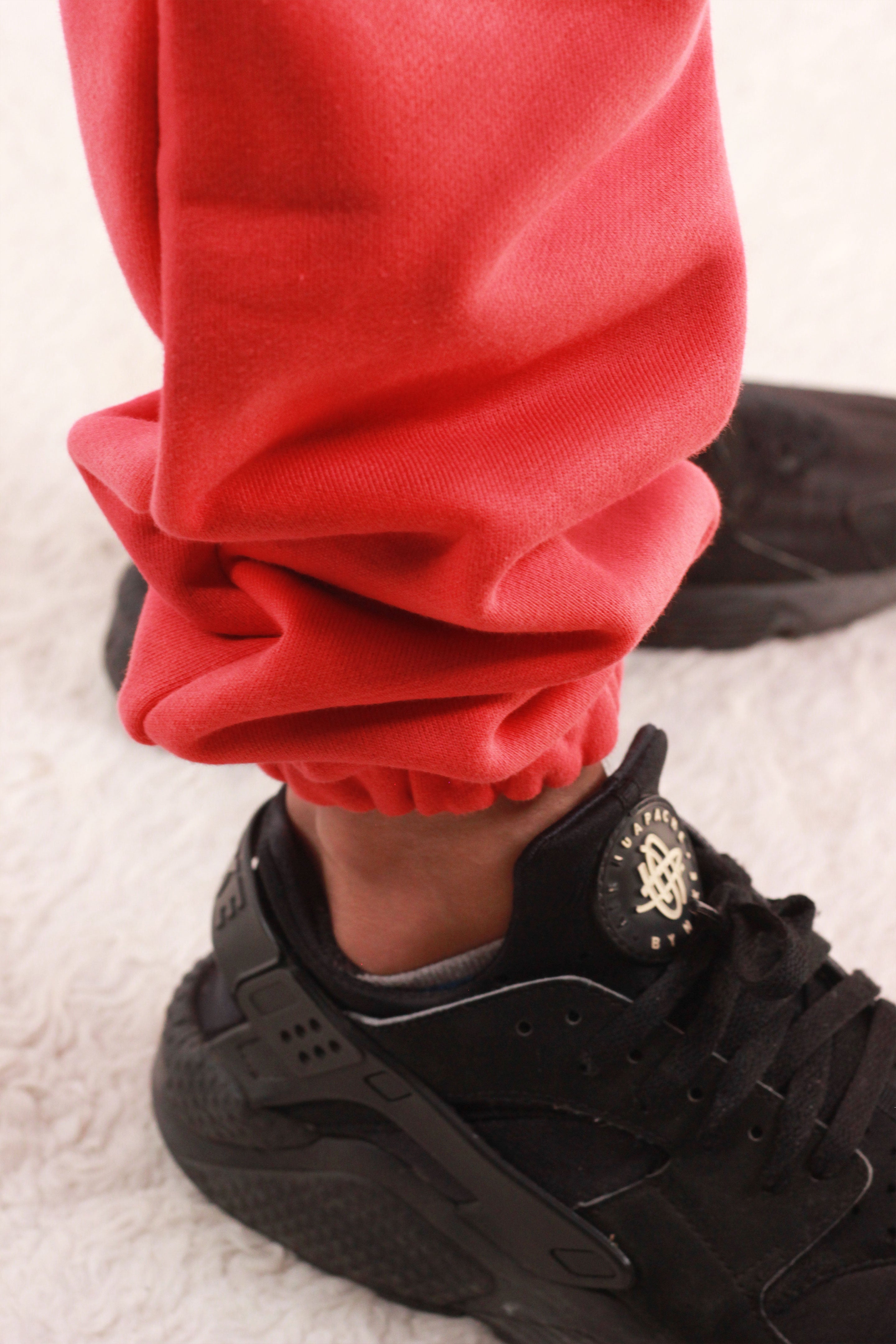 SE465 Oversized Sweat Pants Blood Red