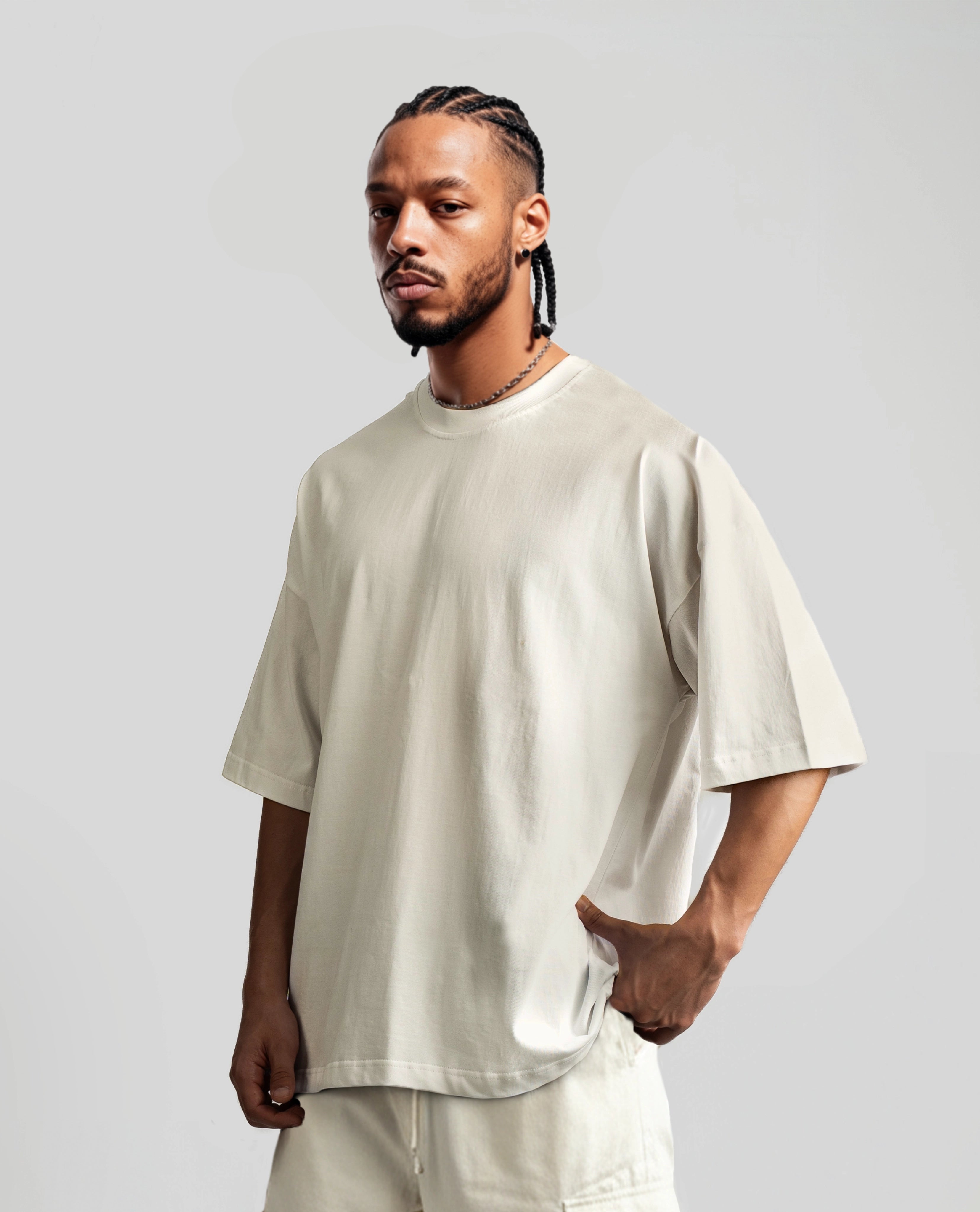 T32 Organic Heavy T-Shirt, Smokey Taupe