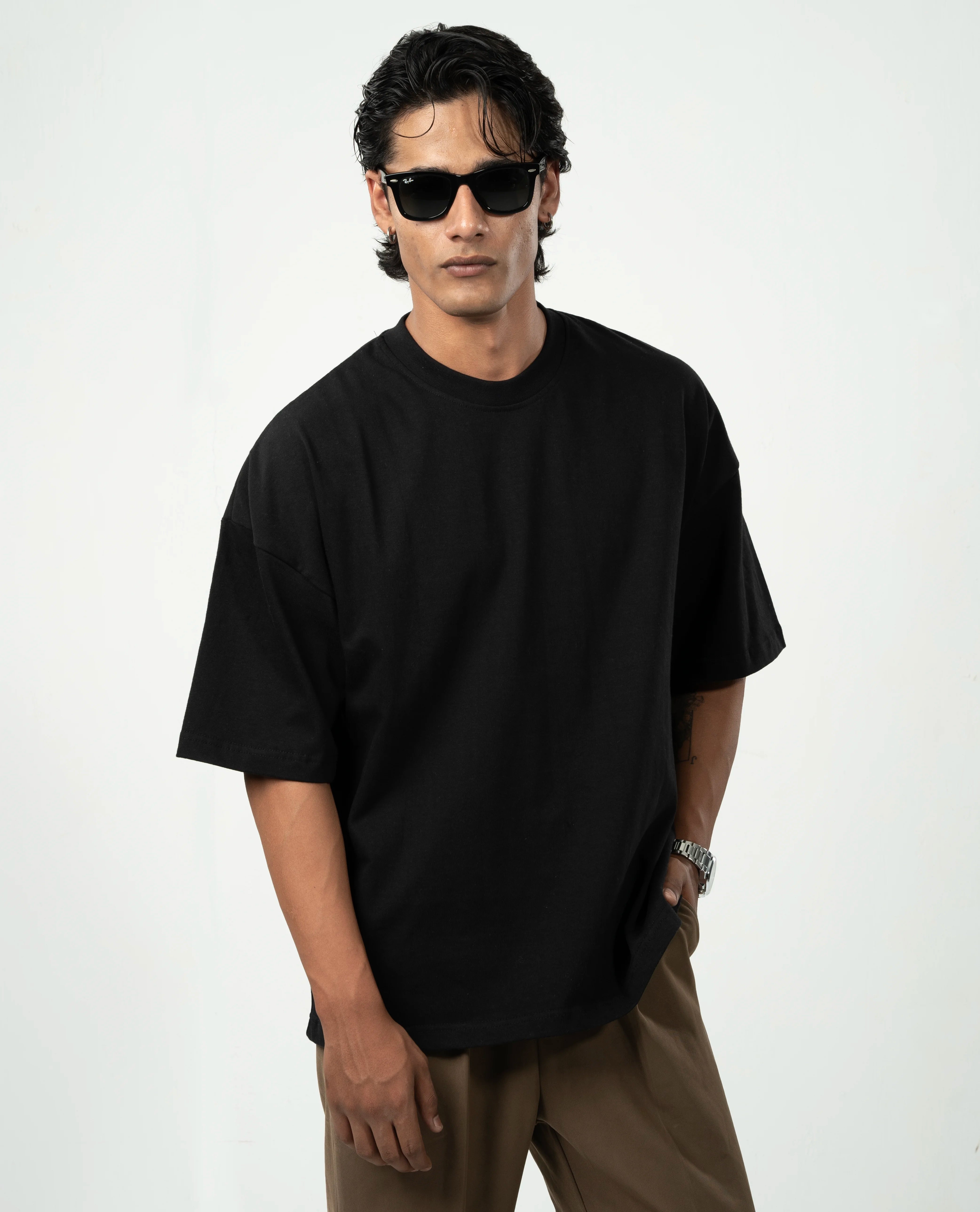 T32 Organic Heavy T-Shirt, Black