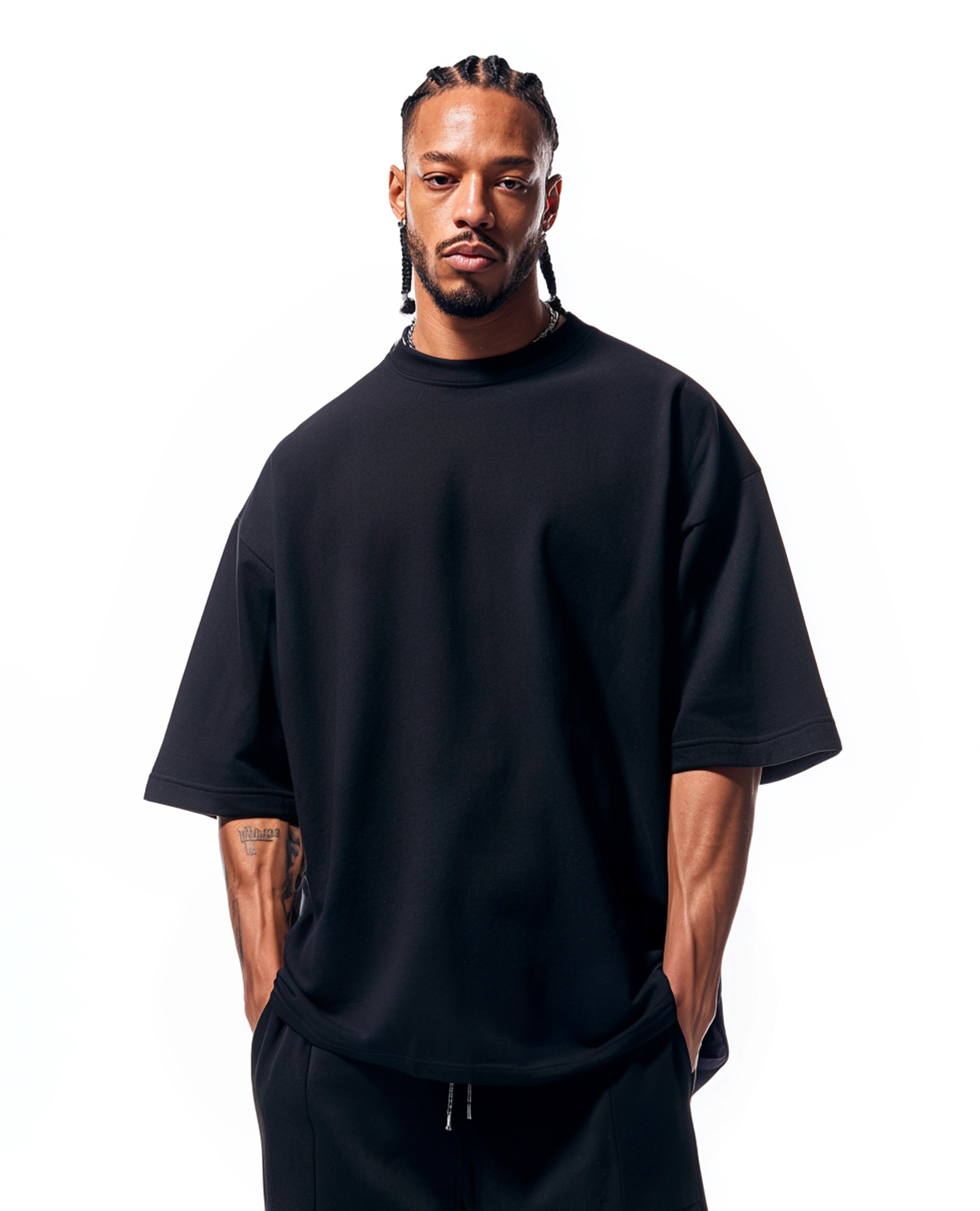 T32 Organic Heavy T-Shirt, Black [2024 Model]